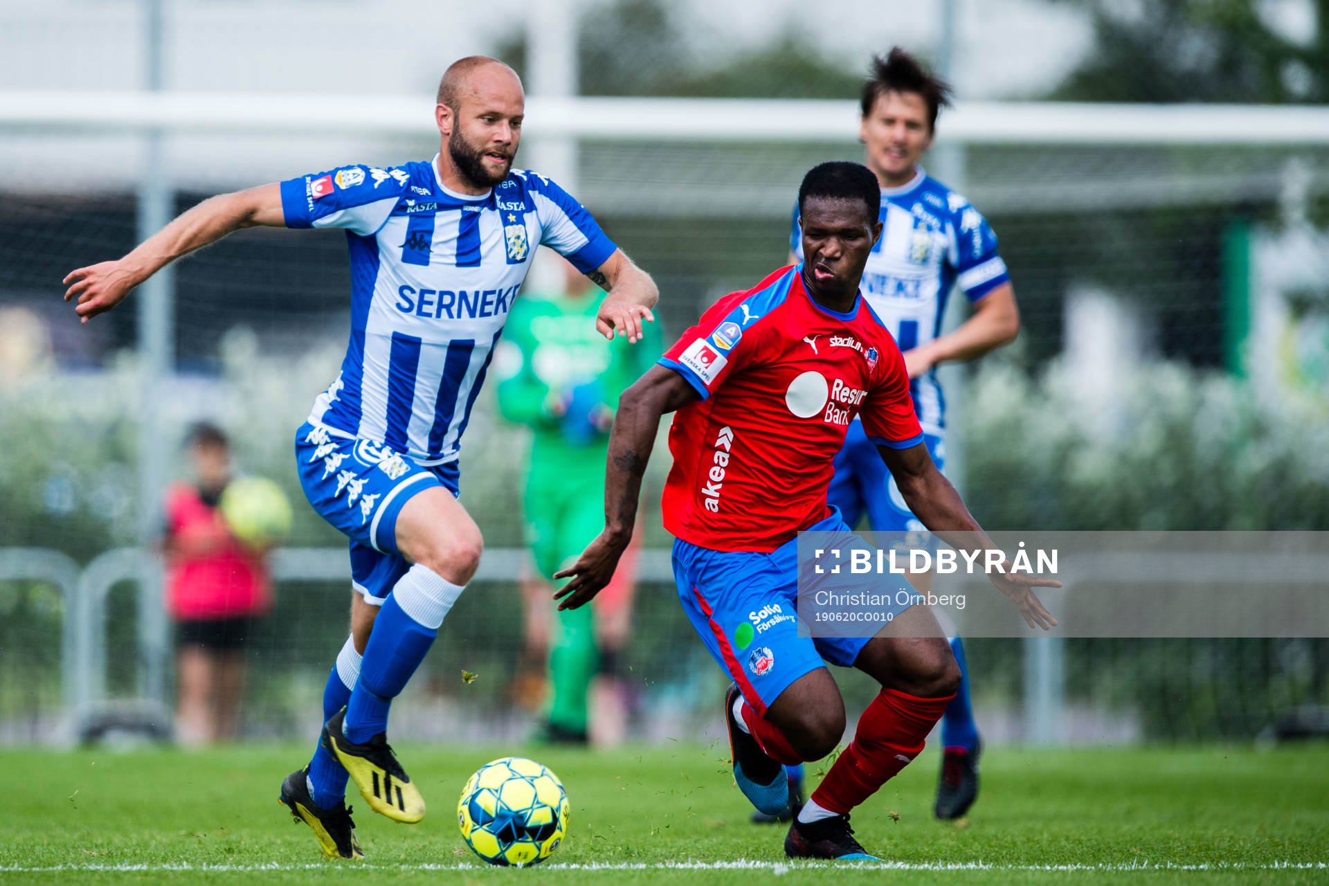 IFK Göteborgs Robin Söder och Helsingborgs Mohammed