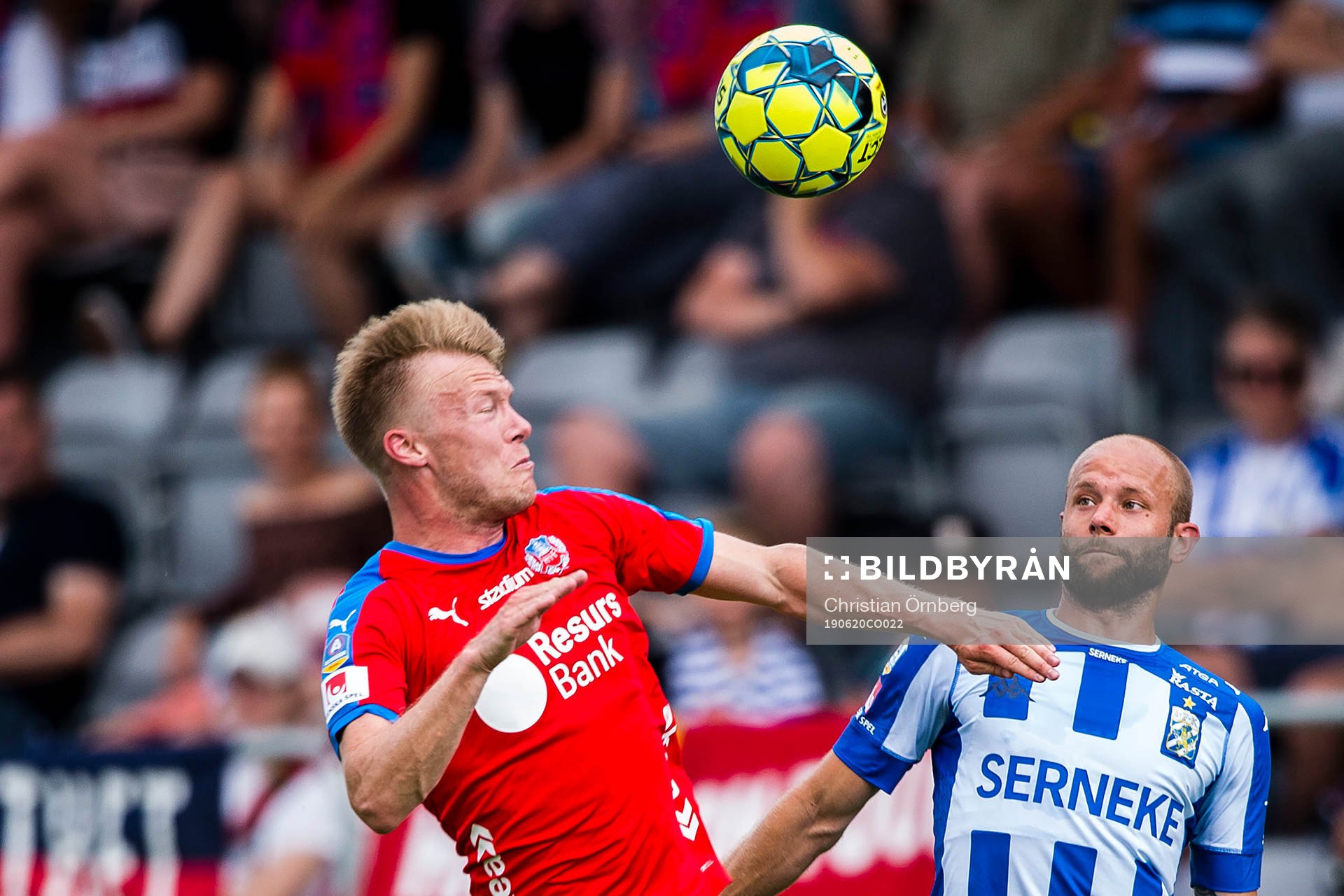 Helsingborgs Andreas Landgren och IFK Göteborgs Robin