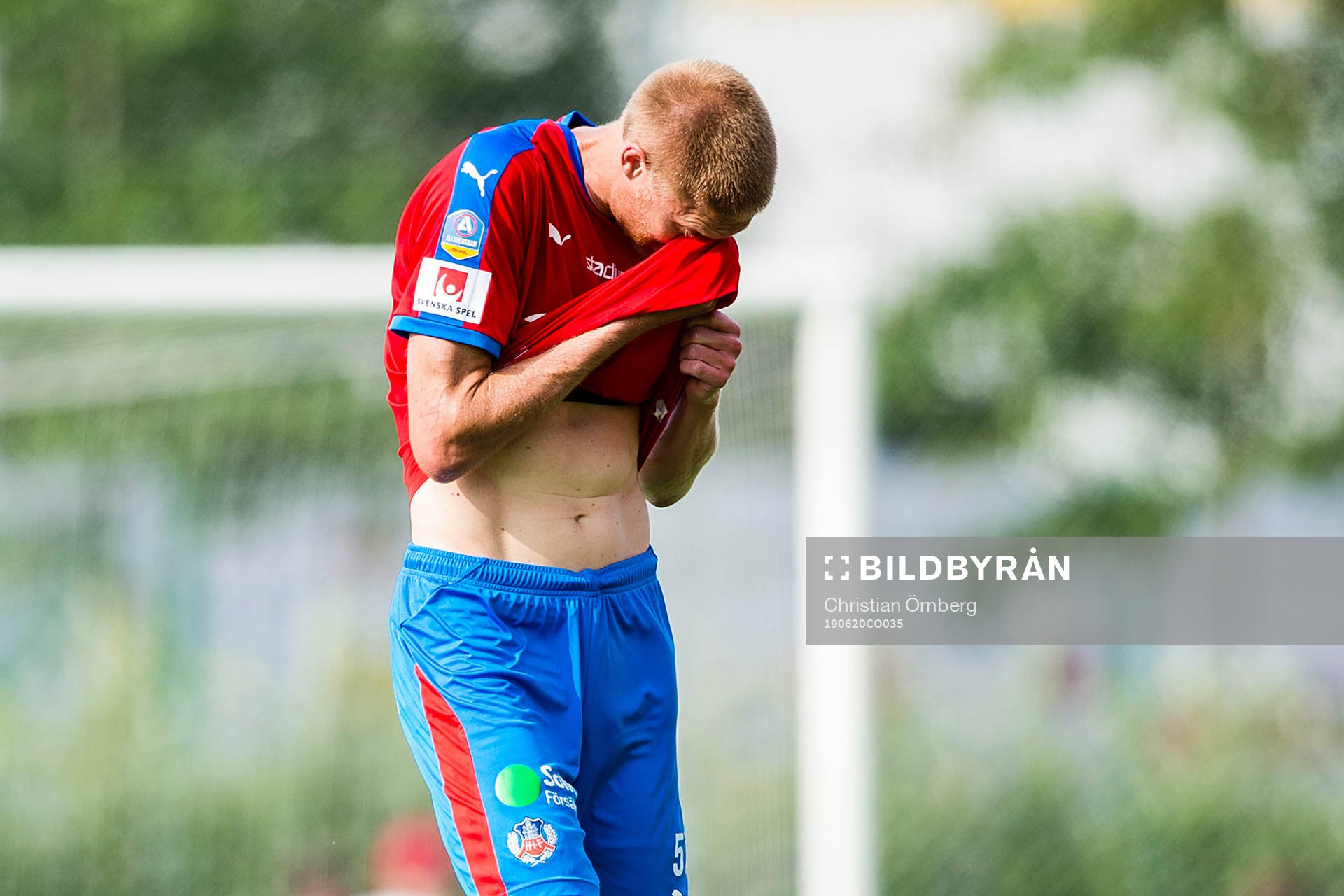 Helsingborgs Markus Holgersson deppar