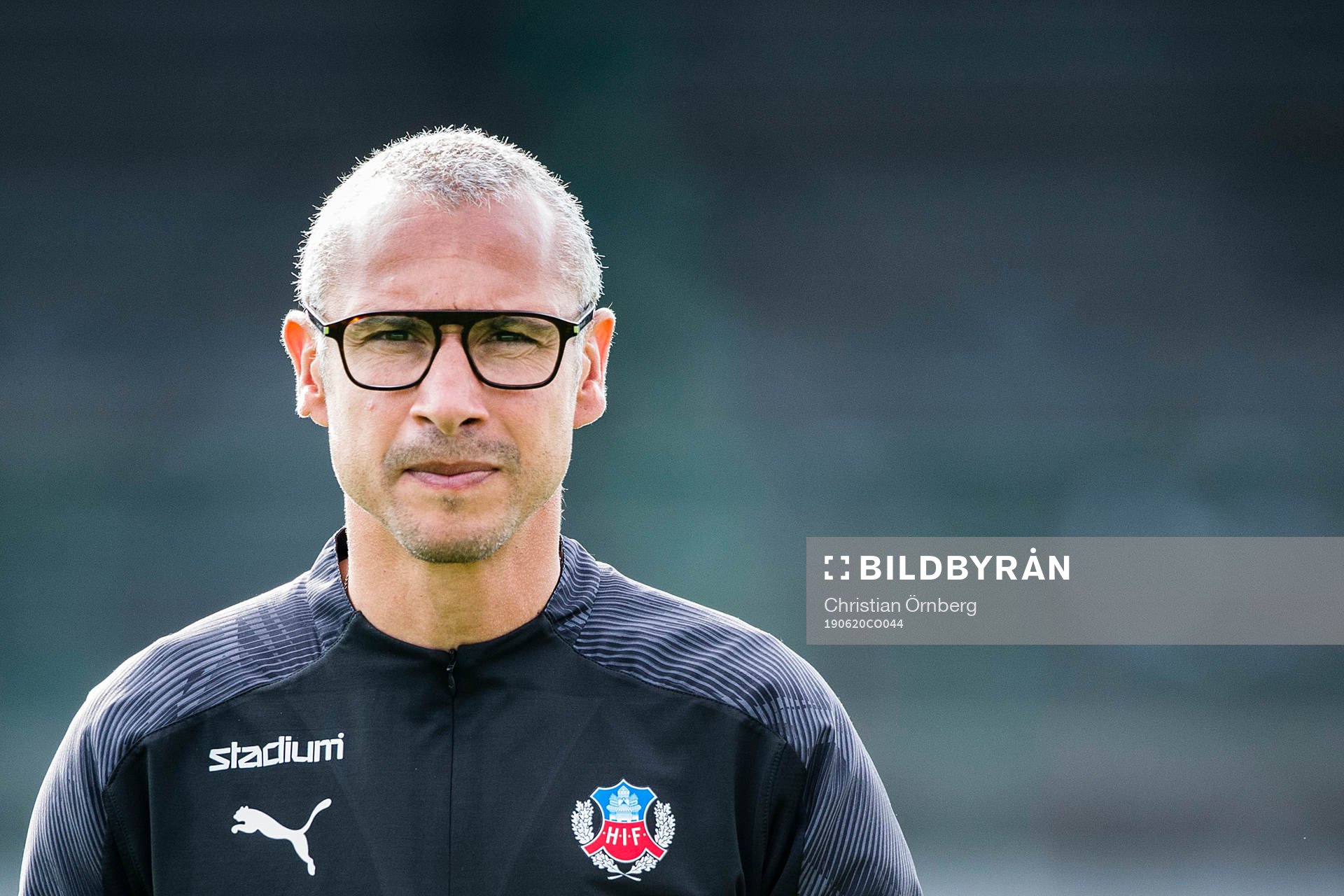 Helsingborgs tränare Henrik Larsson deppar