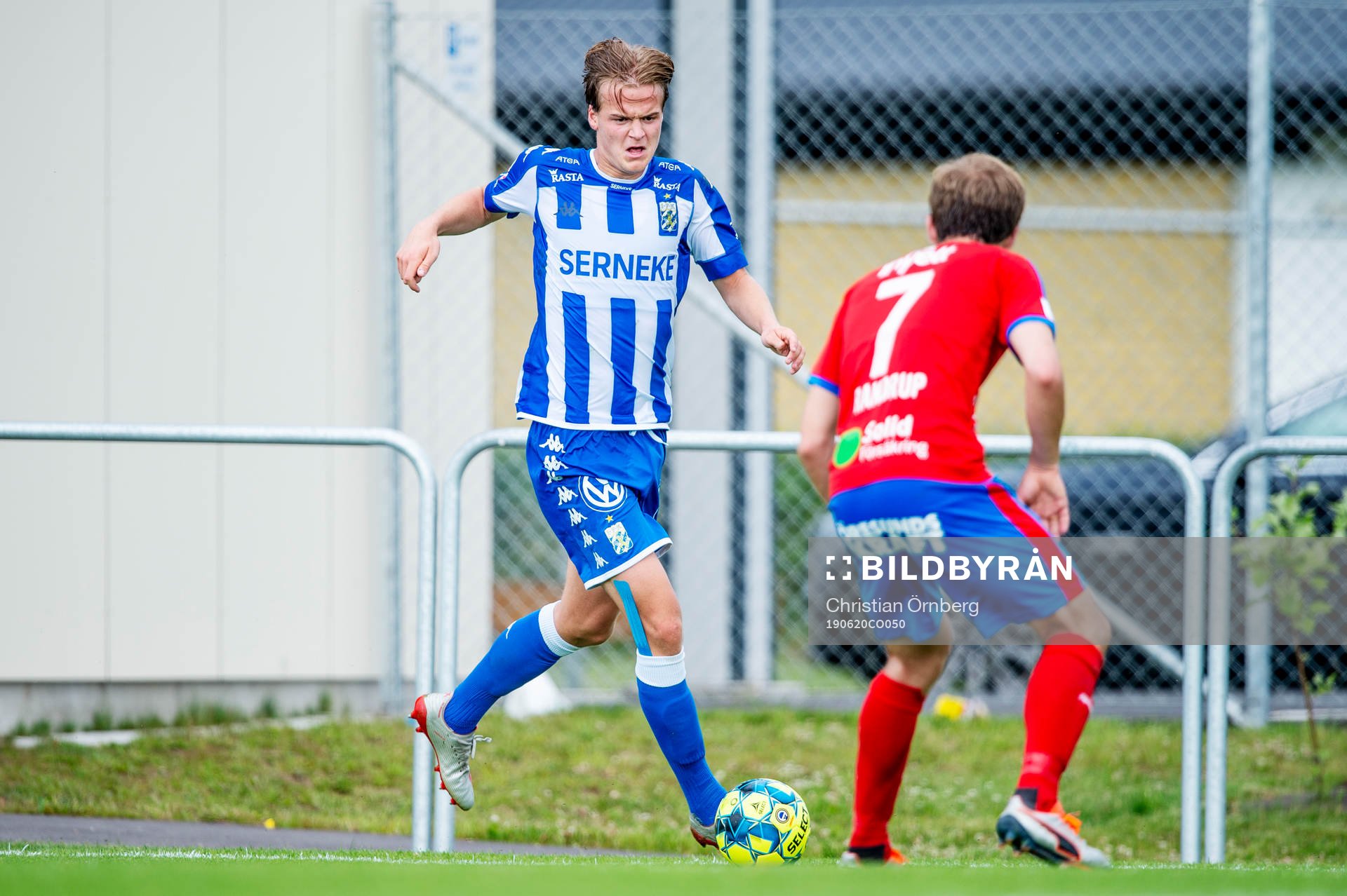 IFK Göteborgs August Erlingmark skadar sig