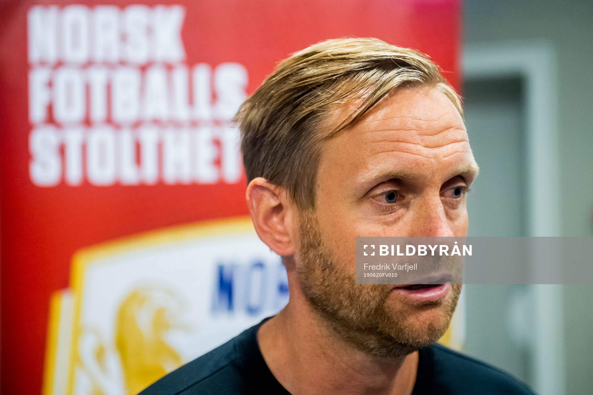 Martin Sjögren, head coach of Norway