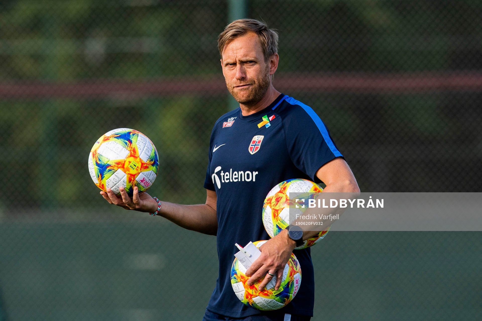 Martin Sjögren, head coach of Norway