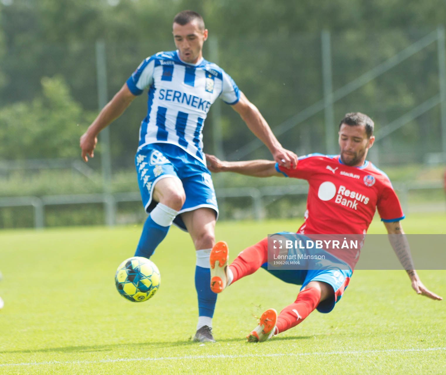 IFK Göteborgs Giorgi Kharaaishvili i träningsmatchen