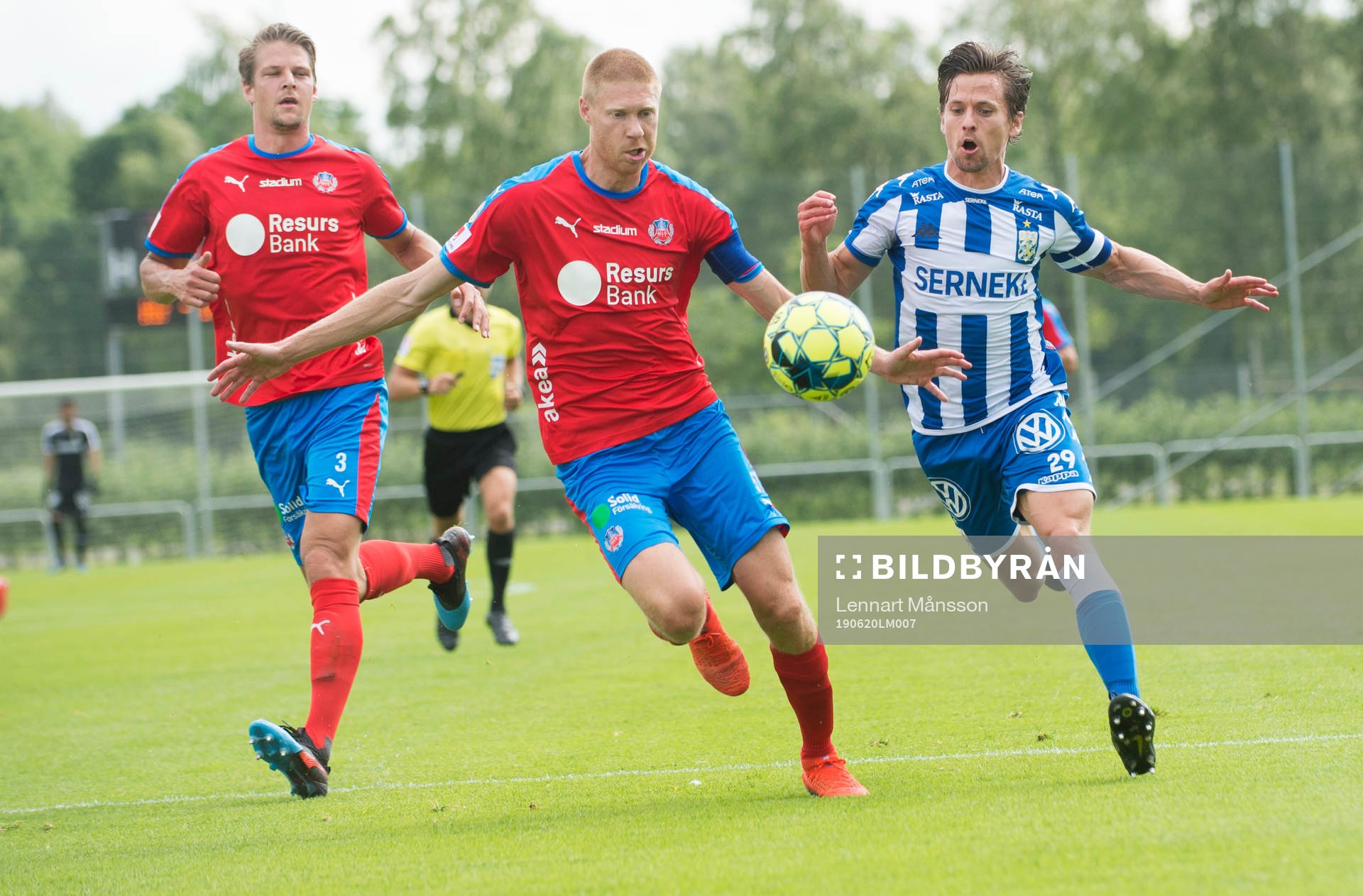 IFK Göteborgs Patrik Karlsson Lagemyr och Helsingborgs