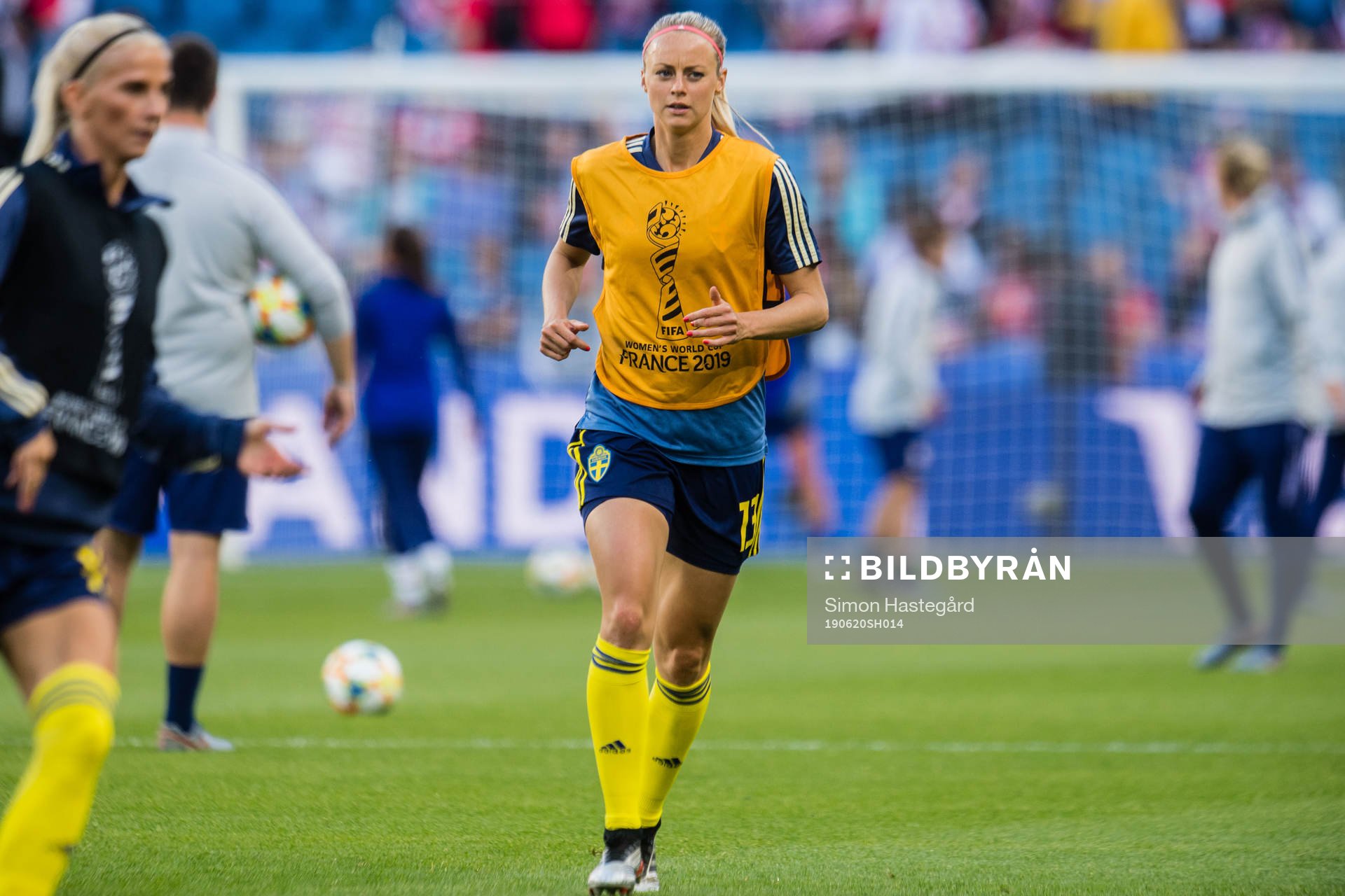 Amanda Ilestedt of Sweden