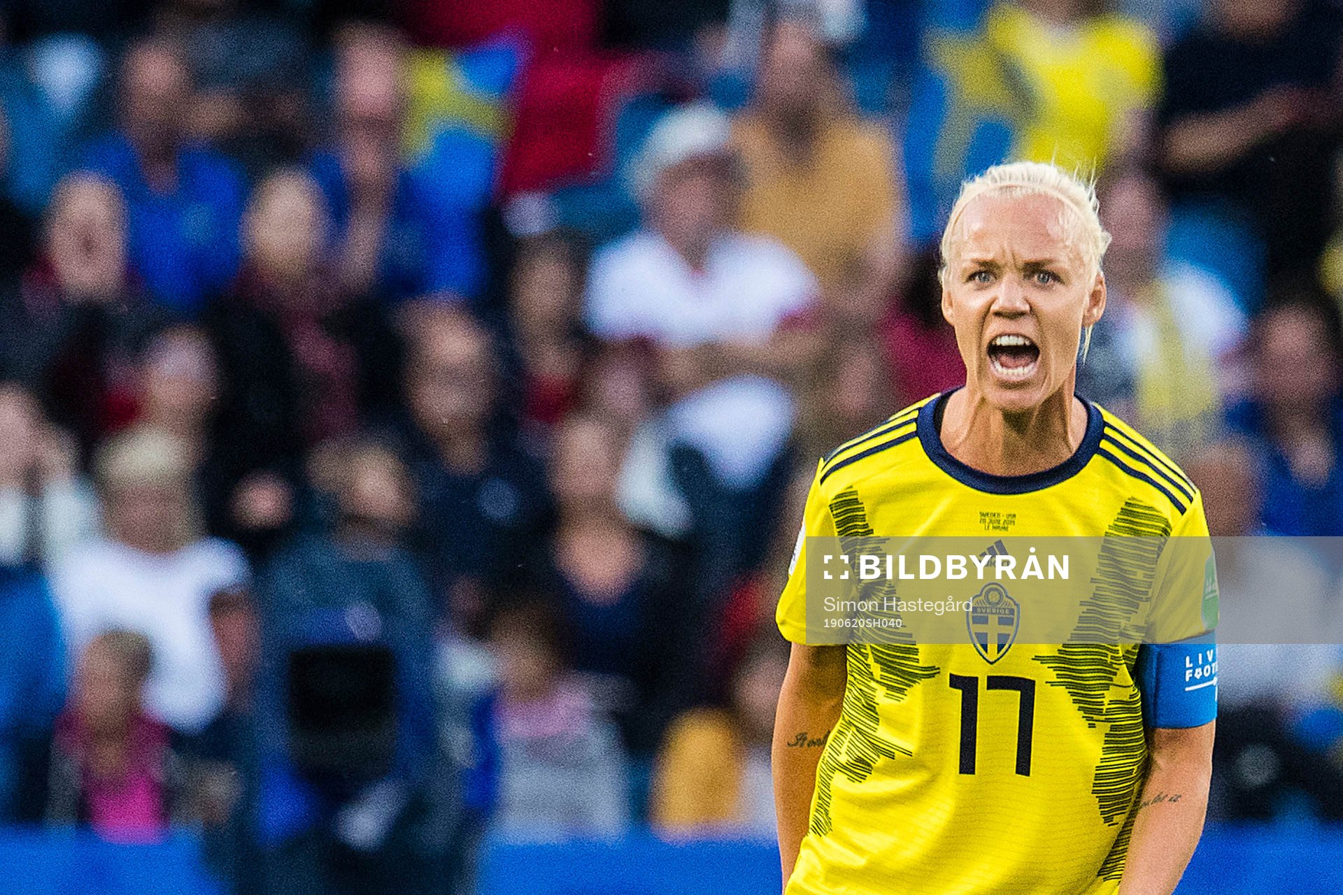 Caroline Seger of Sweden