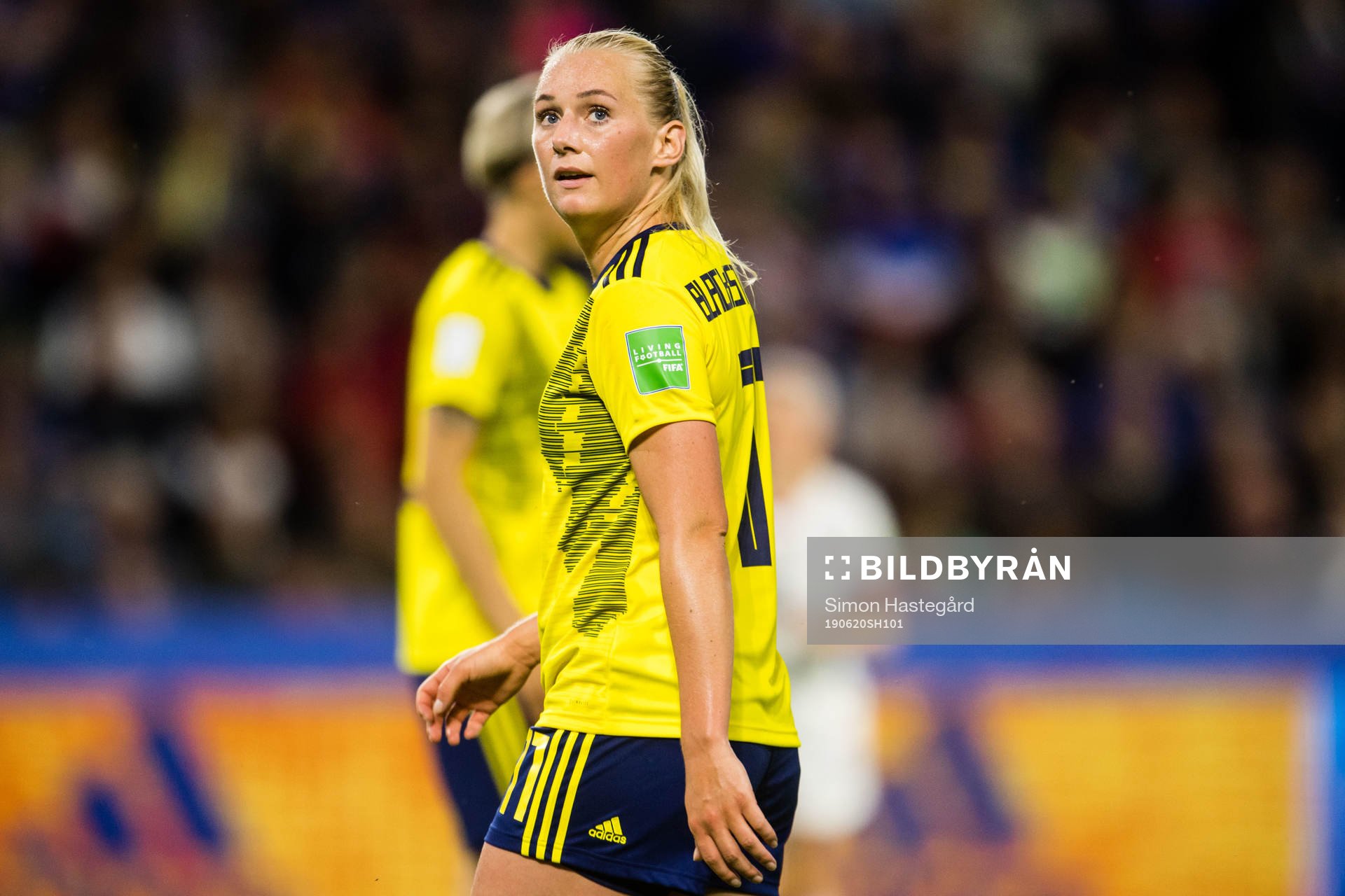 Stina Blackstenius of Sweden