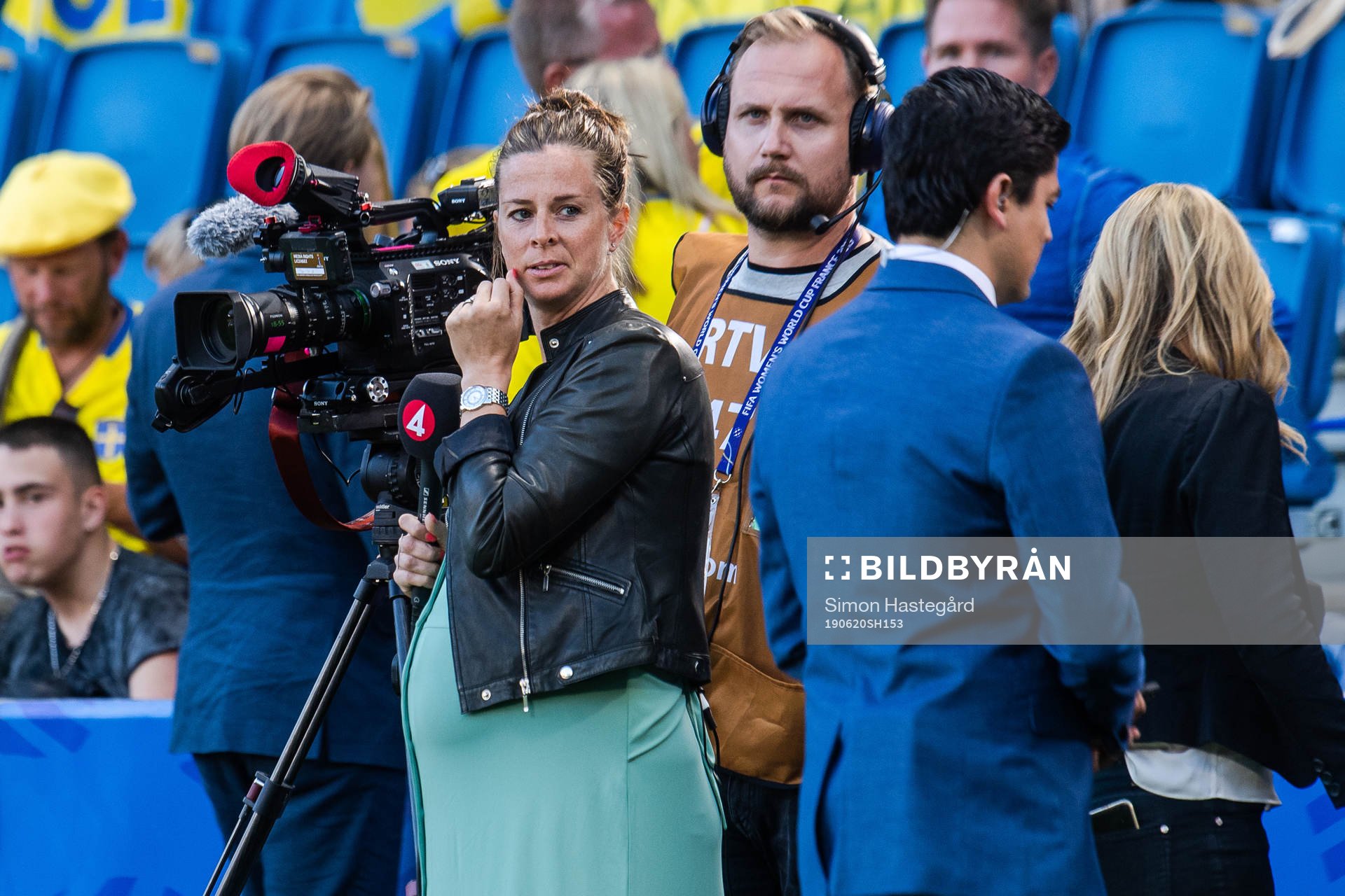 Lotta schelin of Swedish television network Tv4