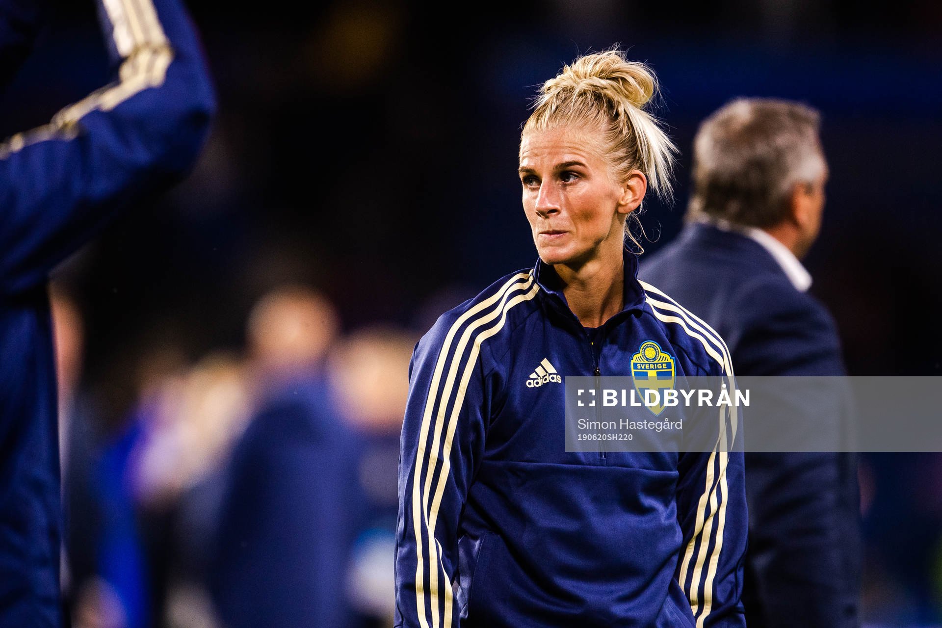 Sofia Jakobsson of Sweden looks dejected