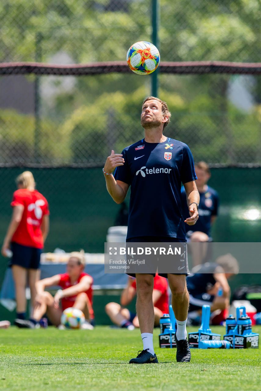 Martin Sjögren, head coach of Norway