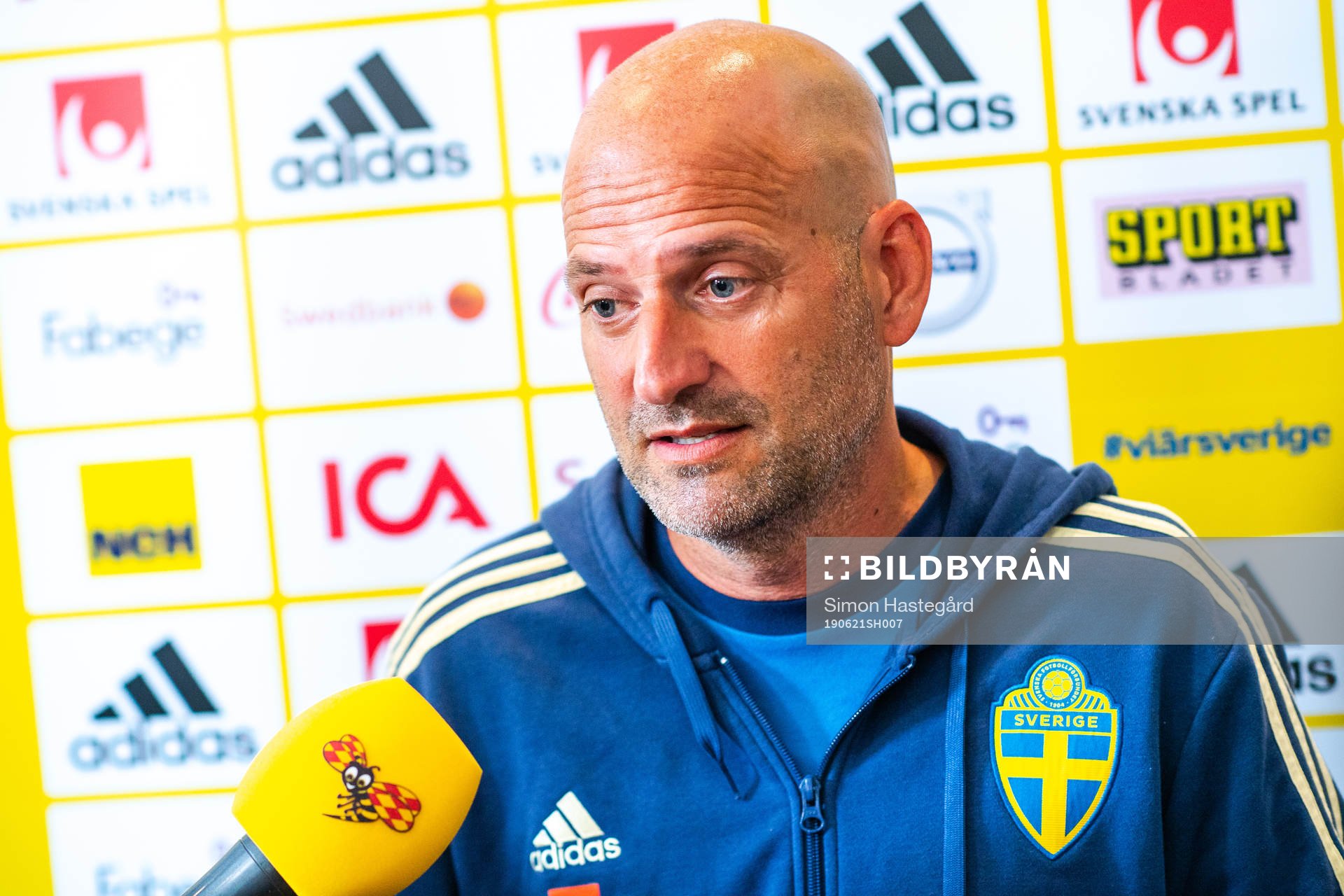 Magnus Wikman, assistant coach of Sweden