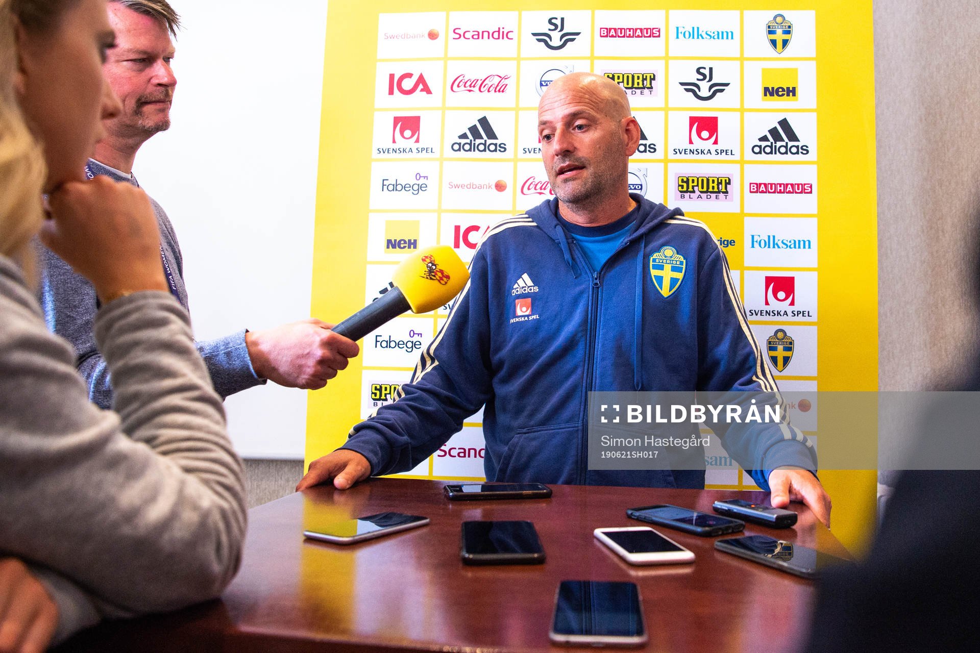 Magnus Wikman, assistant coach of Sweden