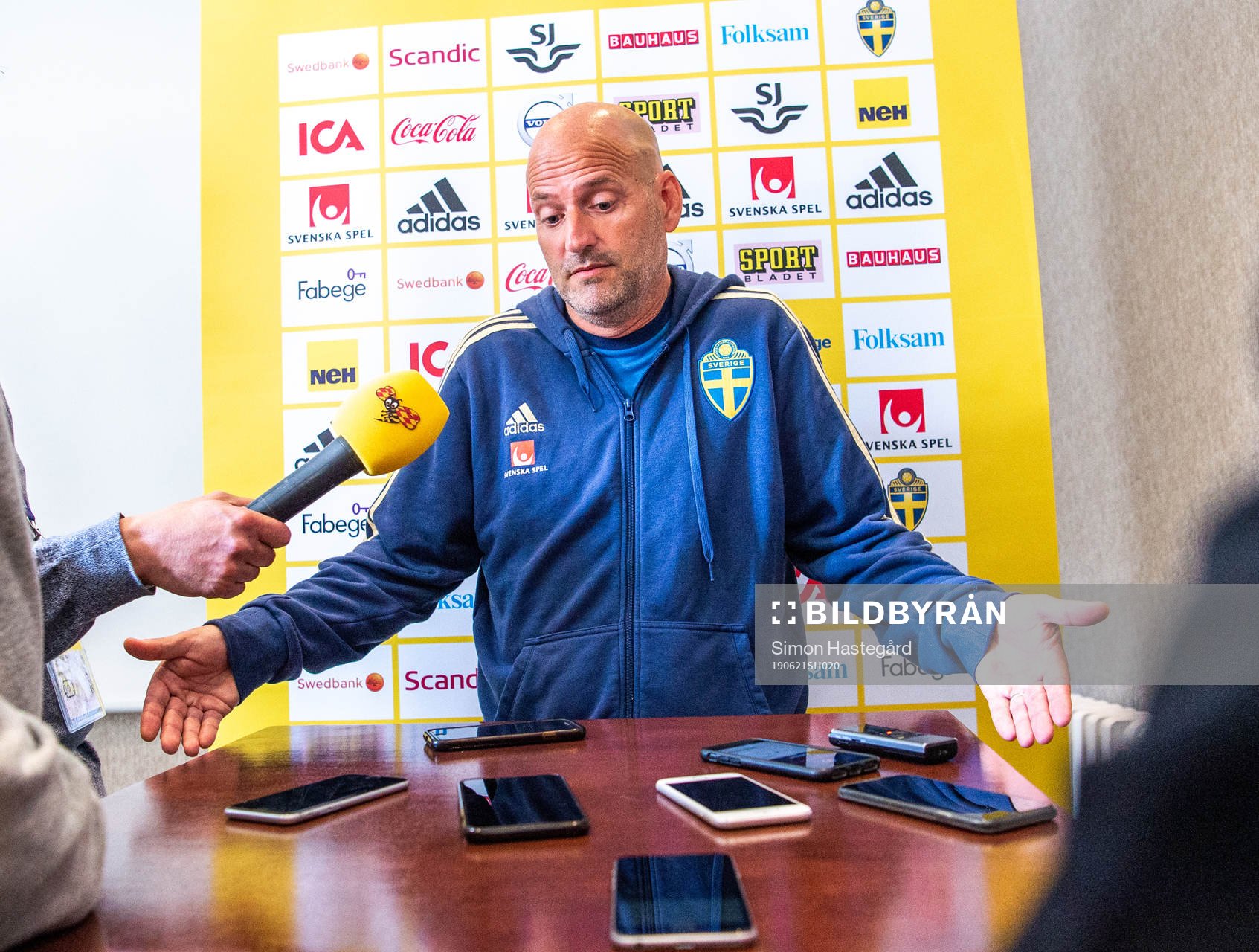 Magnus Wikman, assistant coach of Sweden