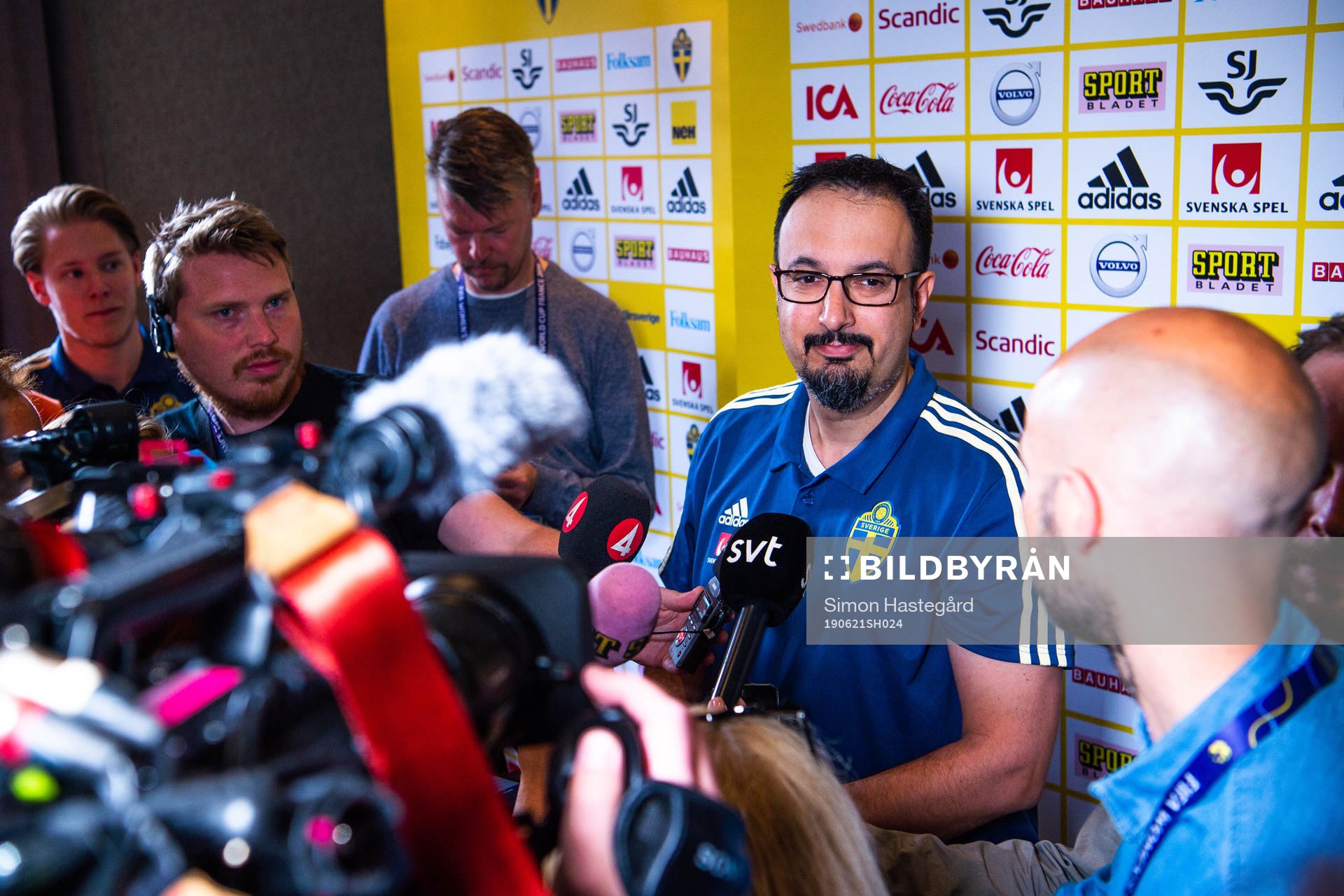 Houman Ebrahimi, doctor for Sweden