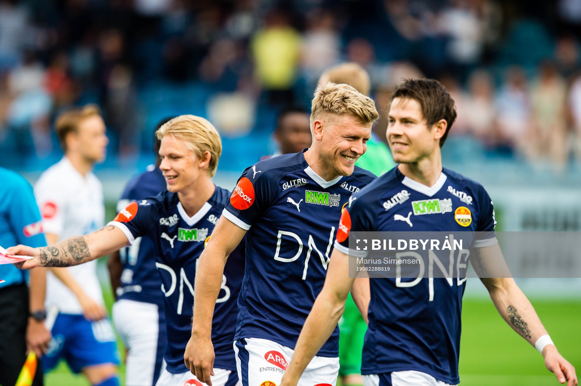Sebastian Pedersen, Jonathan Parr and Lars-Christopher