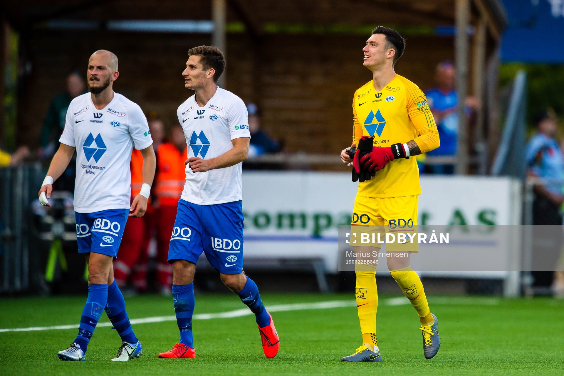 Eirik Hestad, Kristoffer Haugen and Alexandro Marco Craninx
