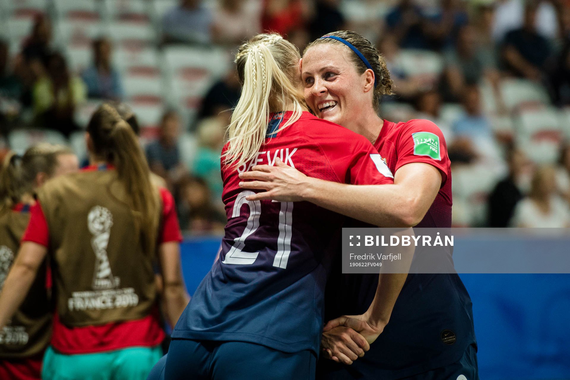 Karina Sævik and Isabell Lehn Herlovsen of Norway