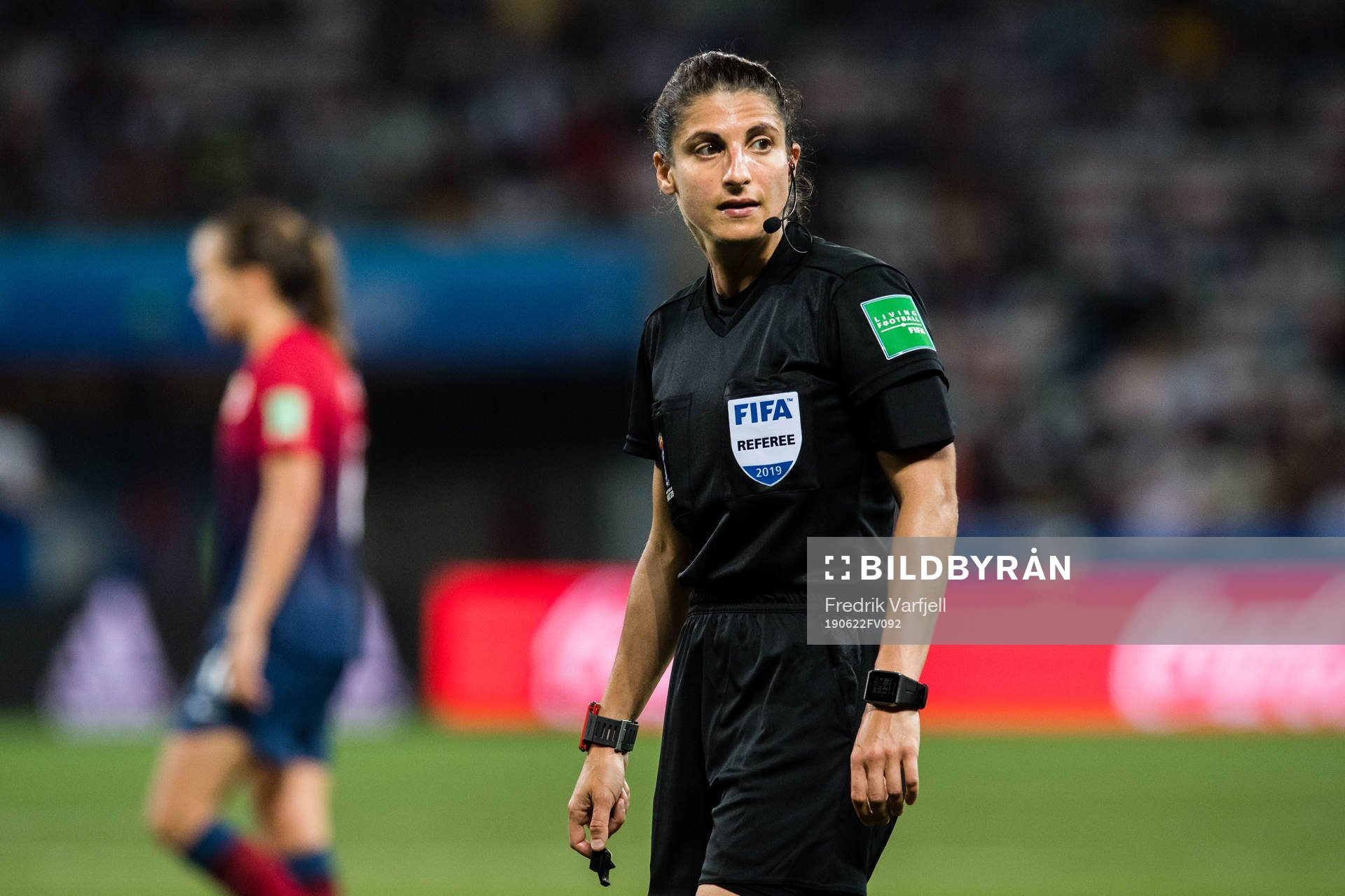 Referee Reim Hussein