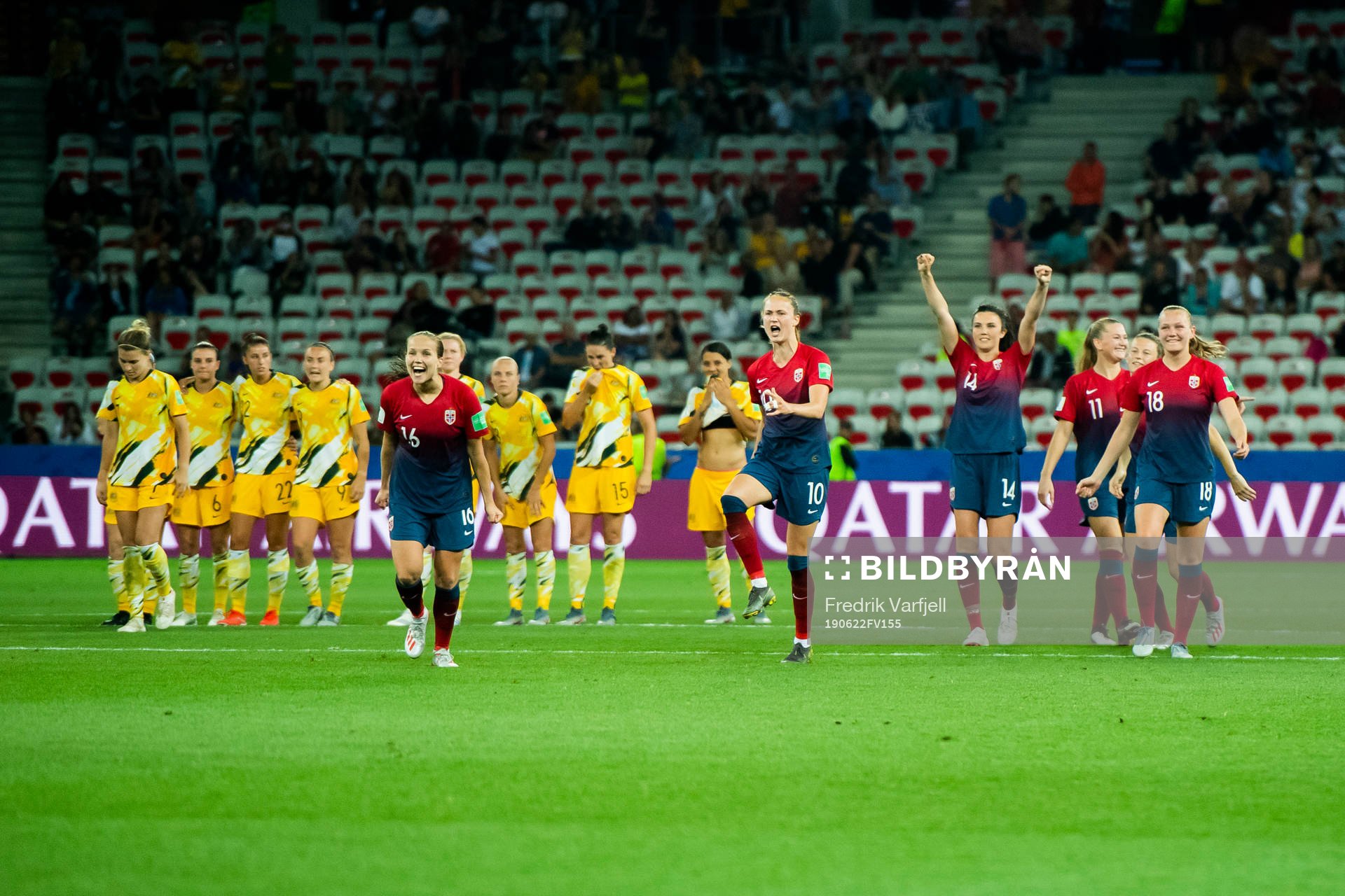 Guro Reiten, Caroline Graham Hansen, Ingrid Syrstad Engen,