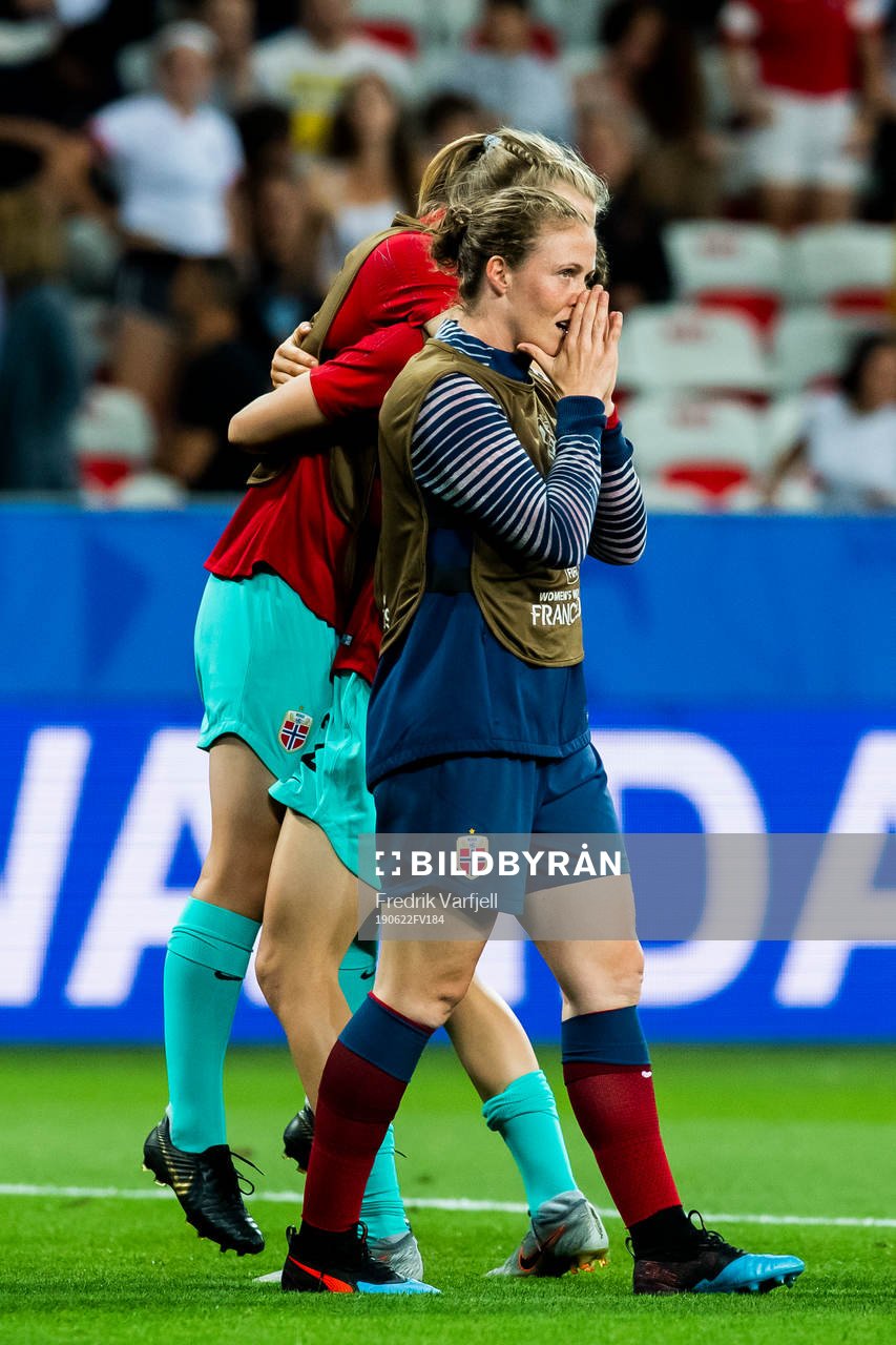 Isabell Lehn Herlovsen of Norway celebrates
