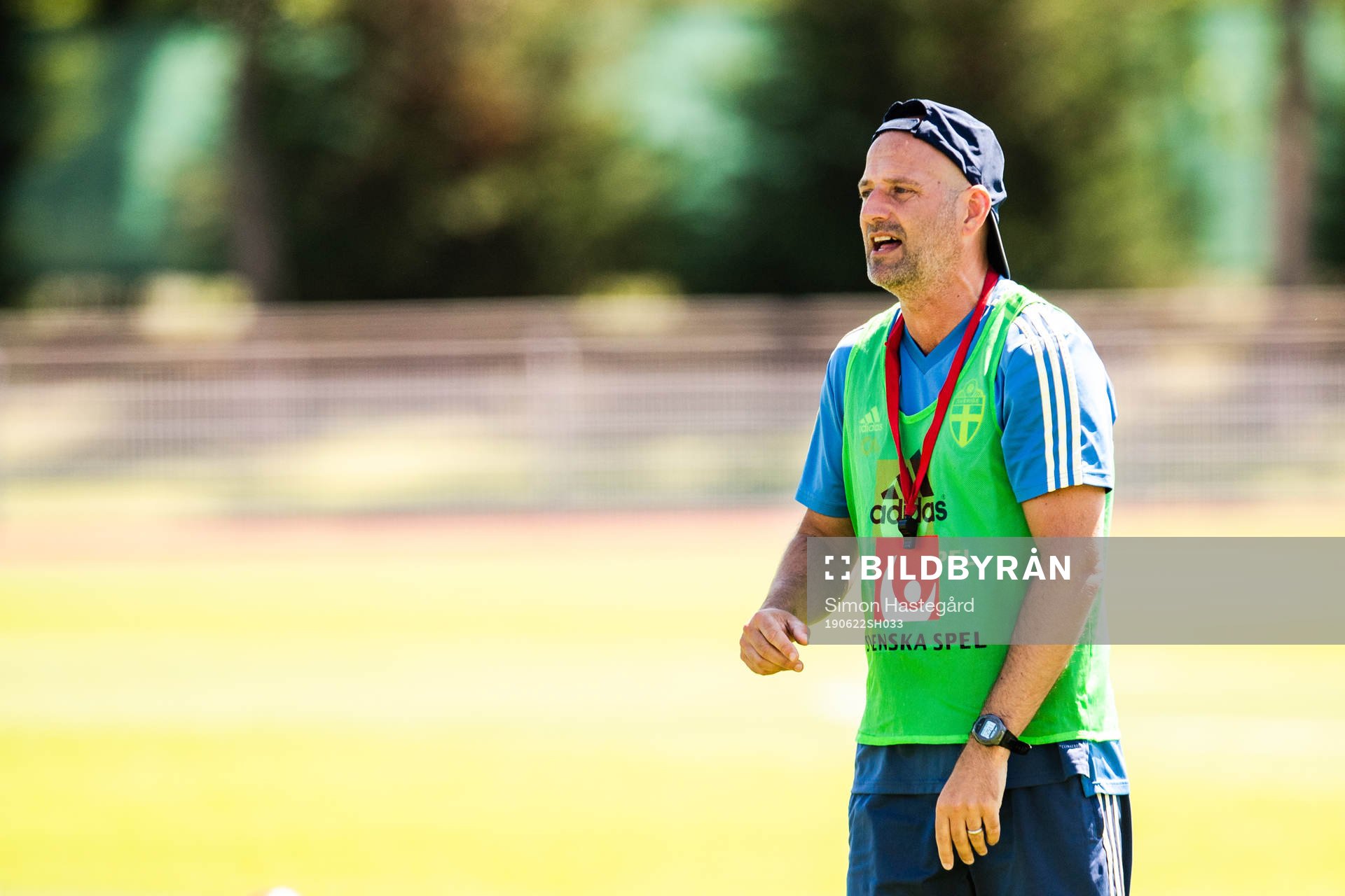 Magnus Wikman, assistant coach of Sweden