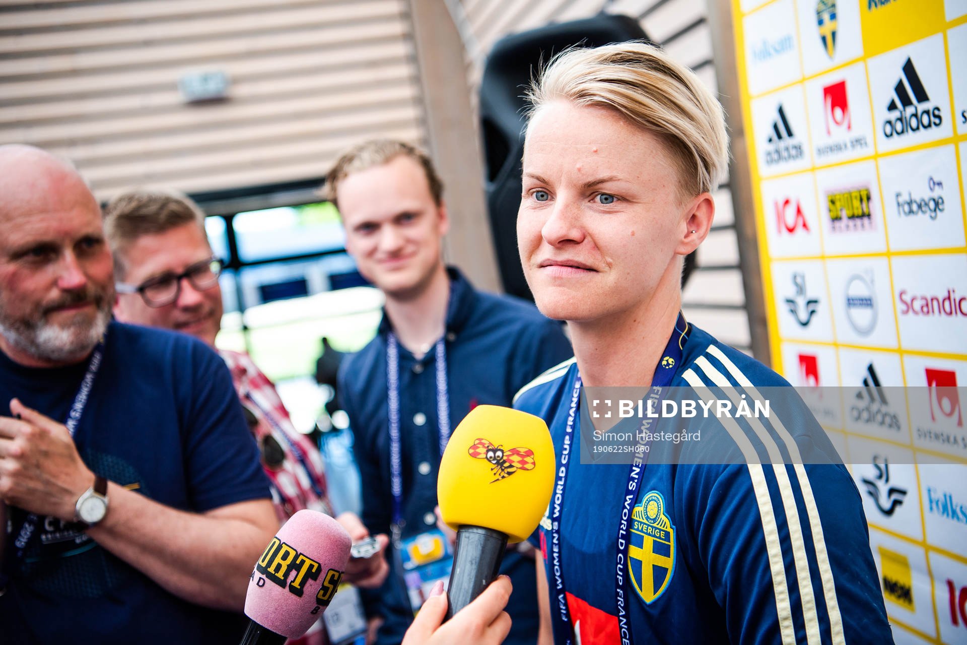 Nilla Fischer of Sweden