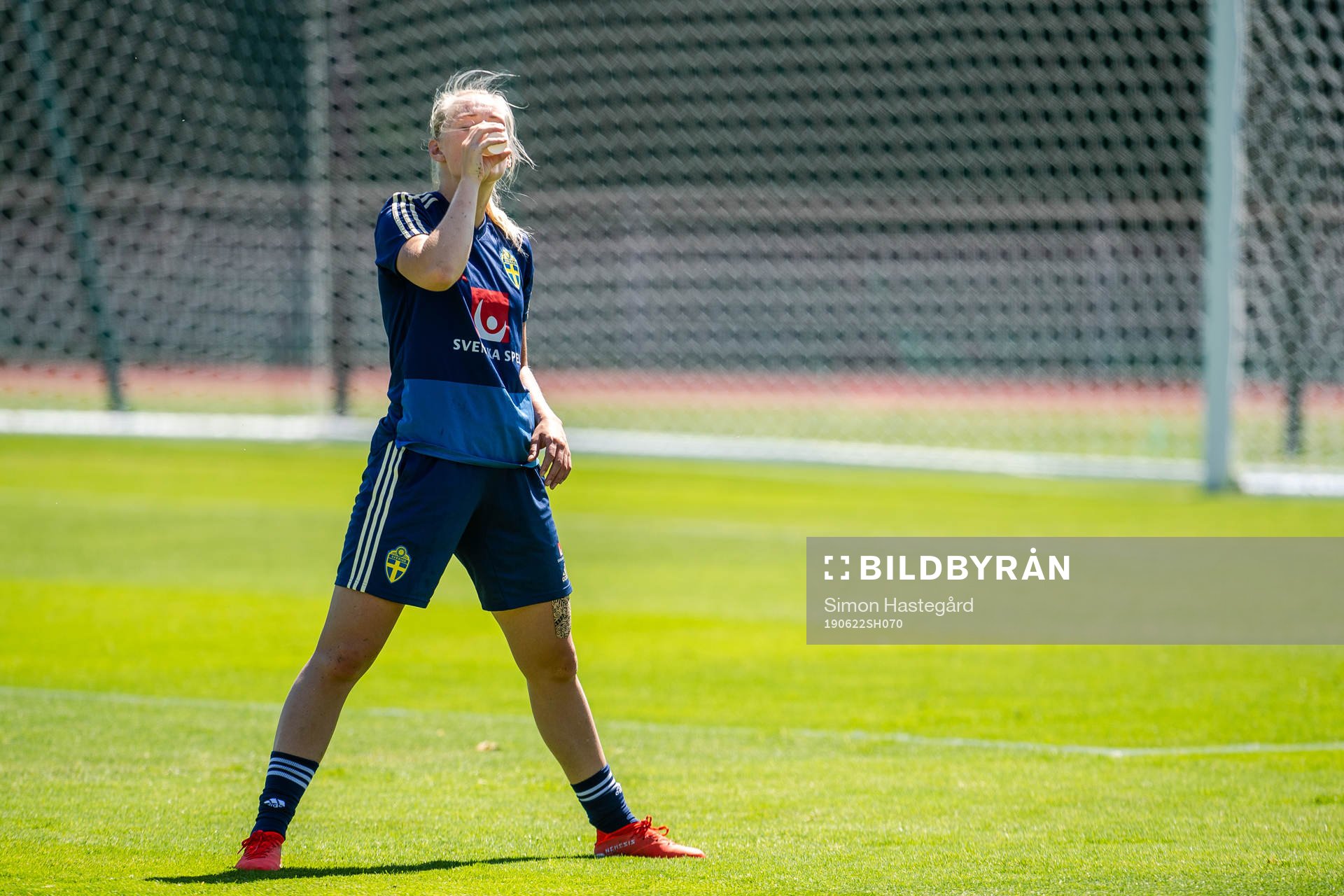 Stina Blackstenius of Sweden