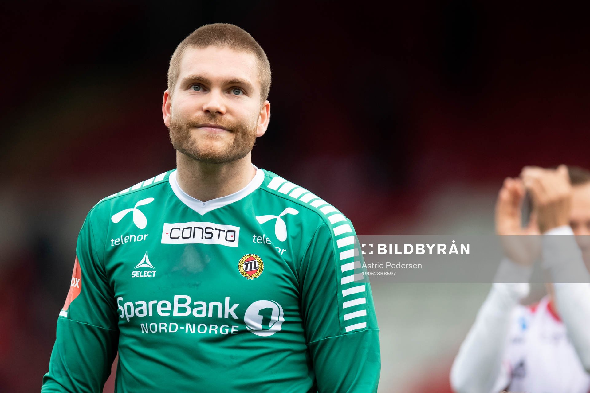 Goalkeeper Gudmund Kongshavn of Tromsø
