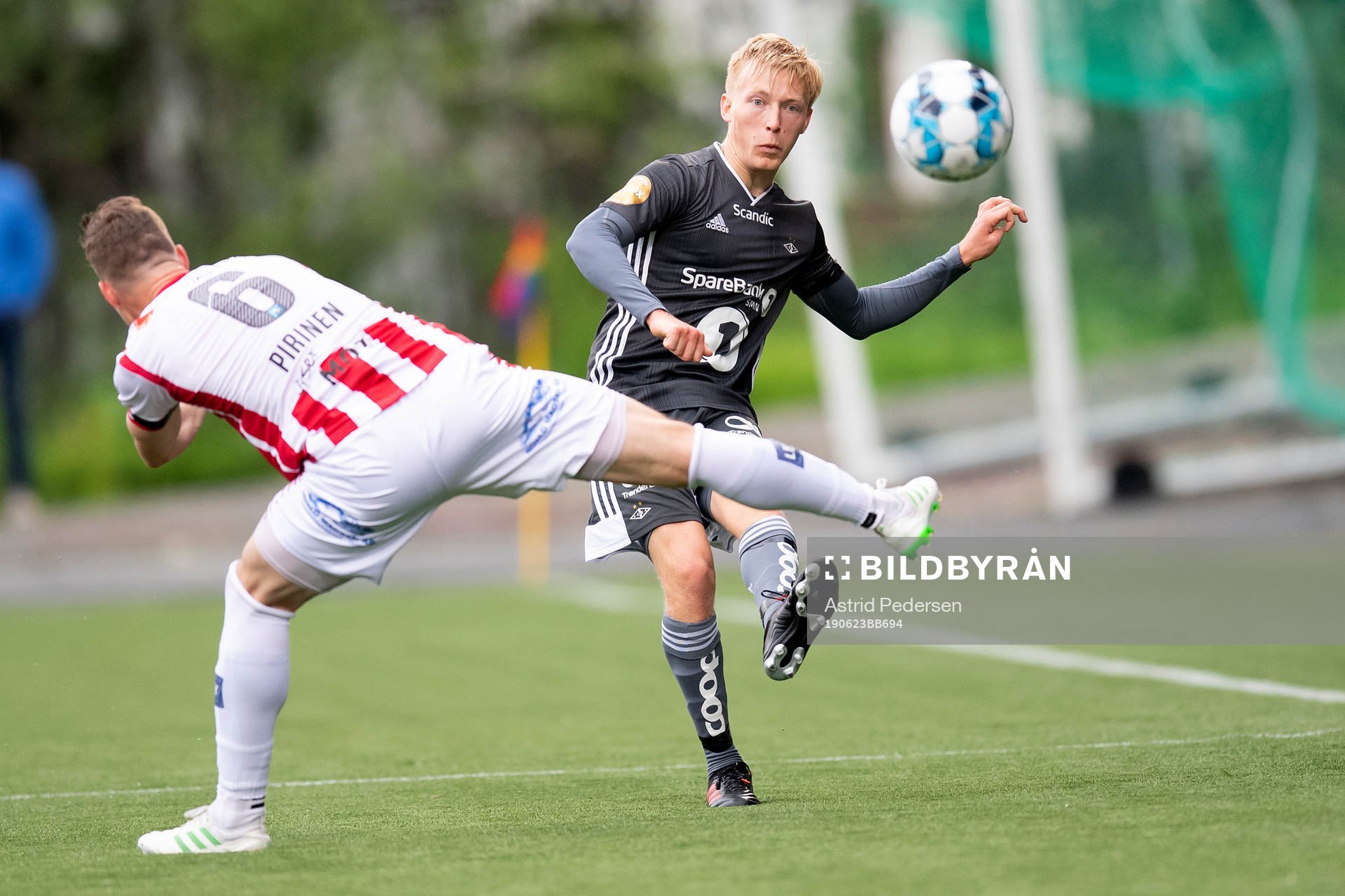 Juha Markus Pirinen of Tromsø and Birger Meling of