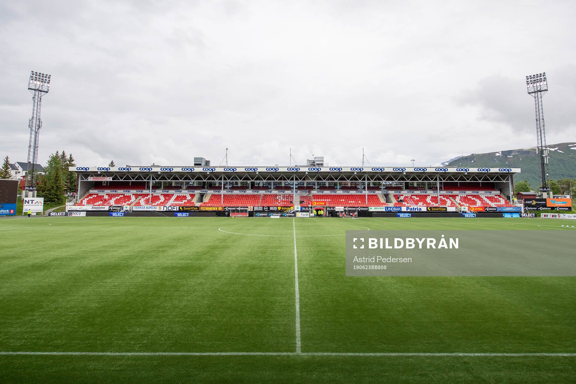 General view of Alfheim stadion