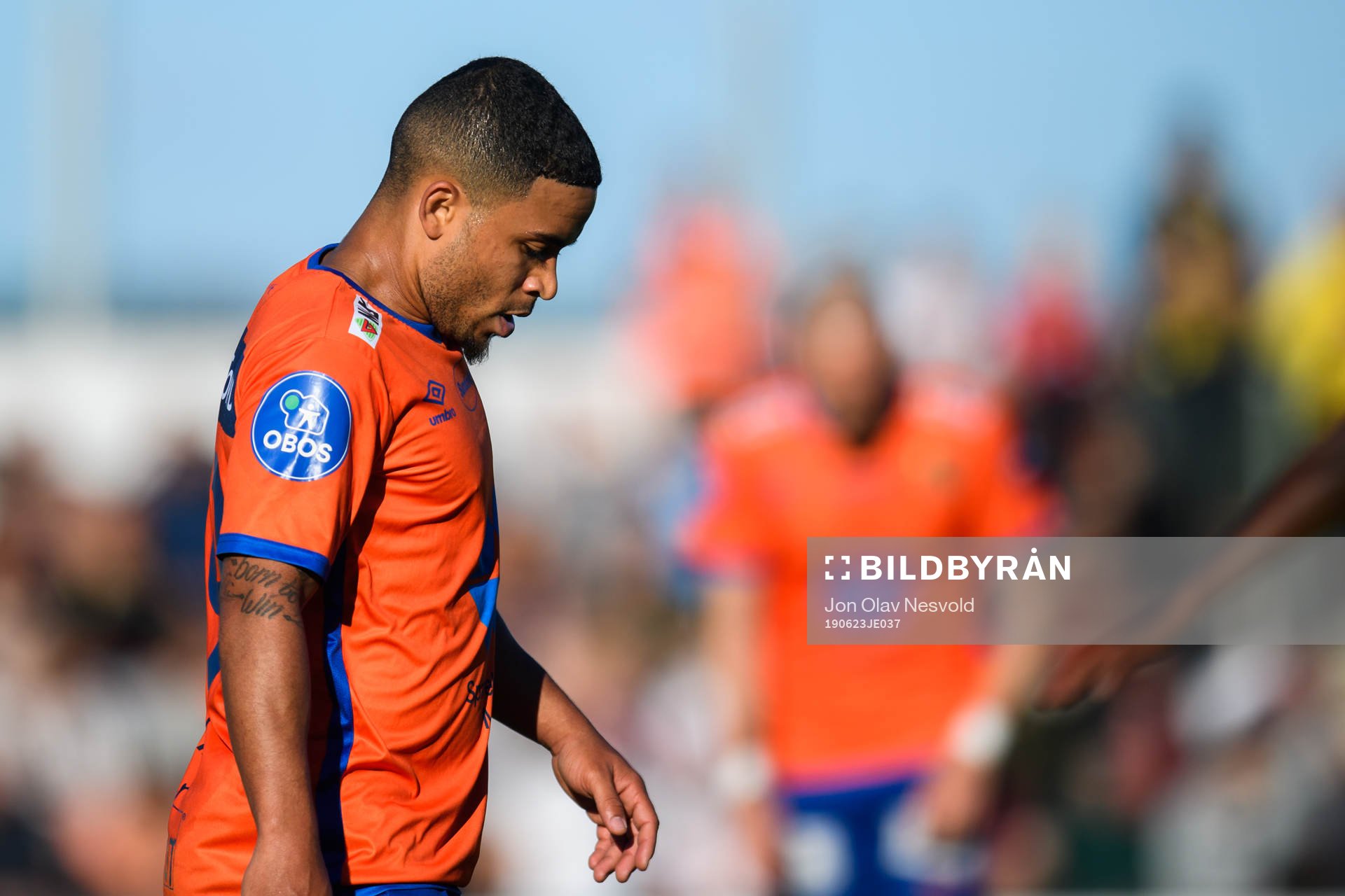 Jernade Meade of Aalesund looks dejected