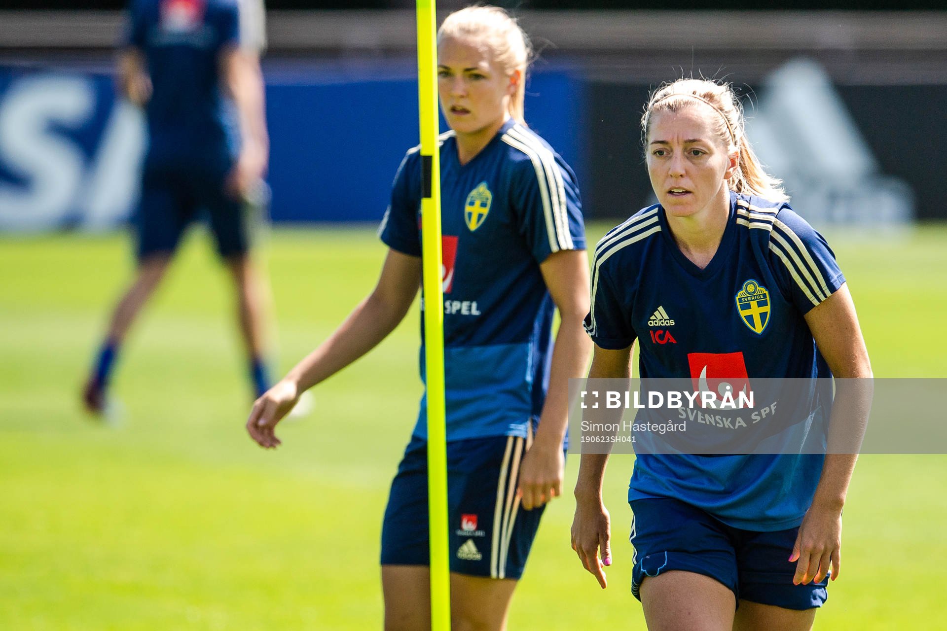 Magdalena Eriksson and Linda Sembrant of Sweden