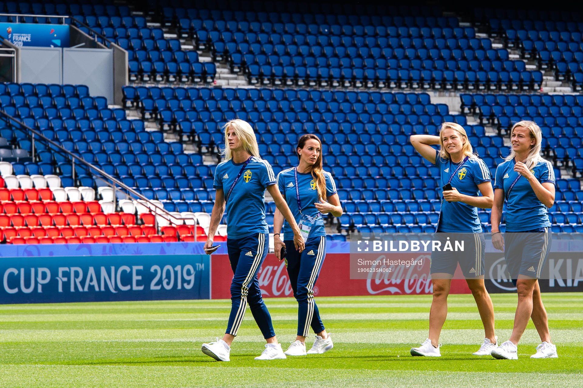 Sofia Jakobsson , Kosovare Asllani, Magdalena Eriksson and