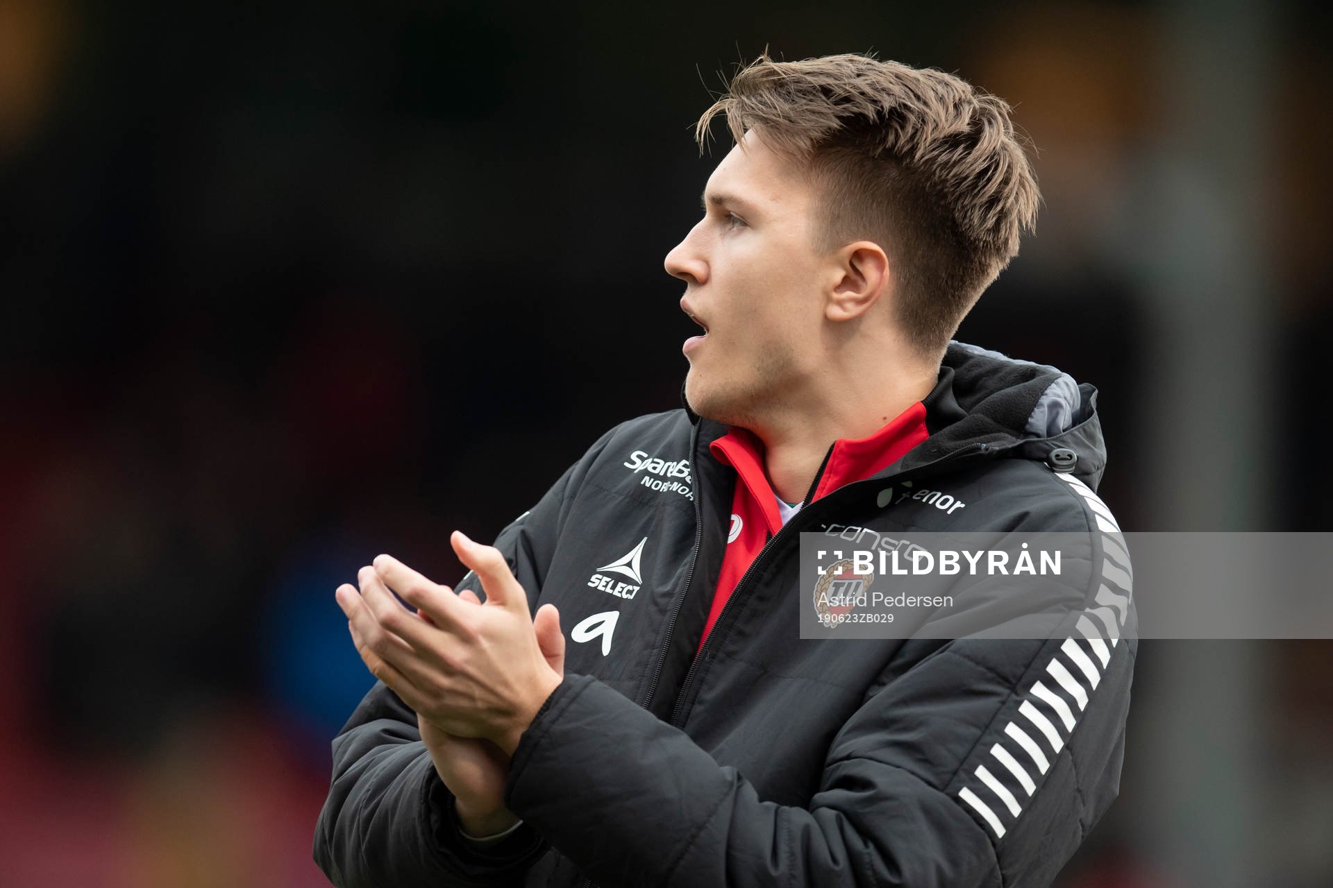 Goalkeeper Jakob Karlstrøm of Tromsø
