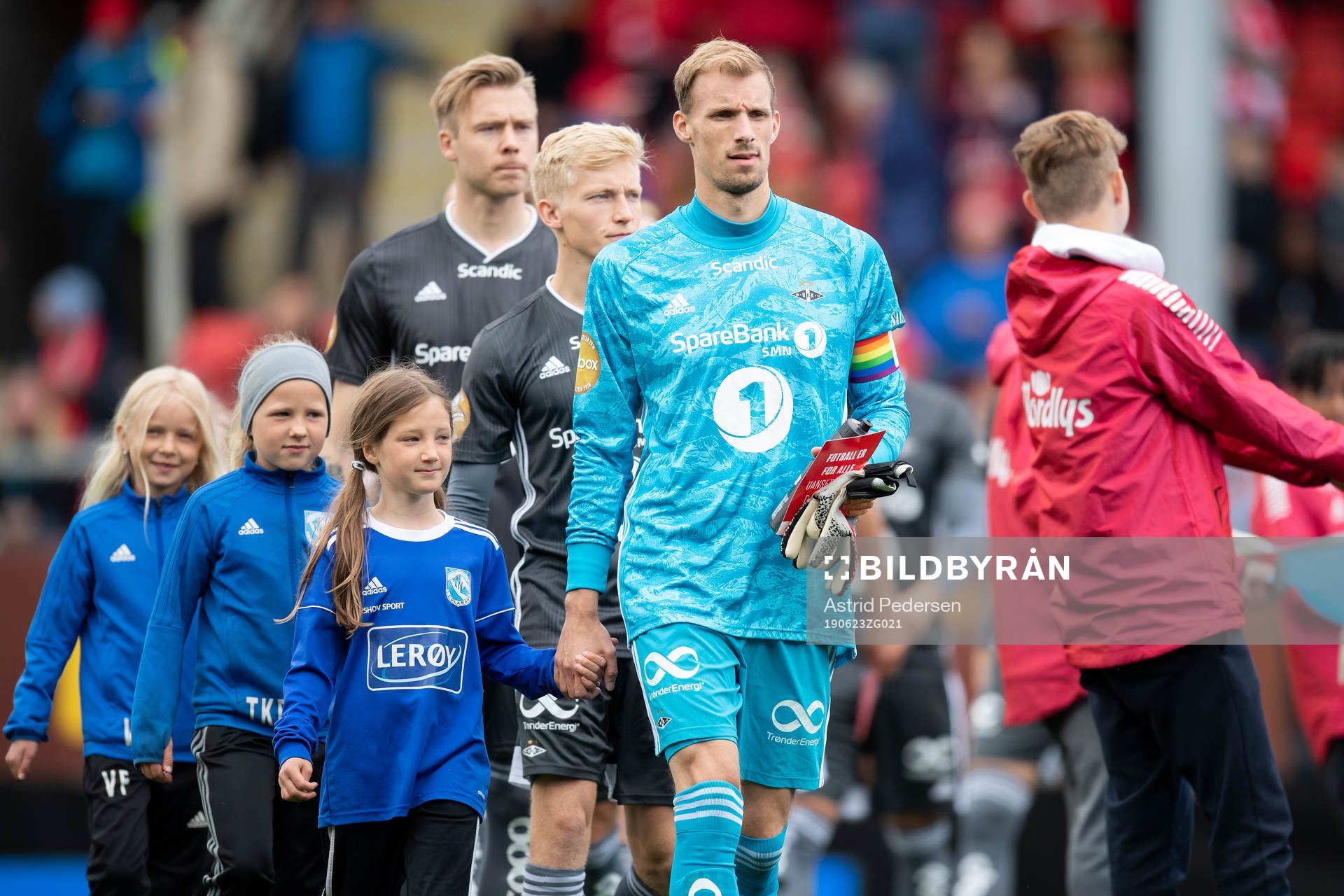 goalkeeper André Hansen of Rosenborg