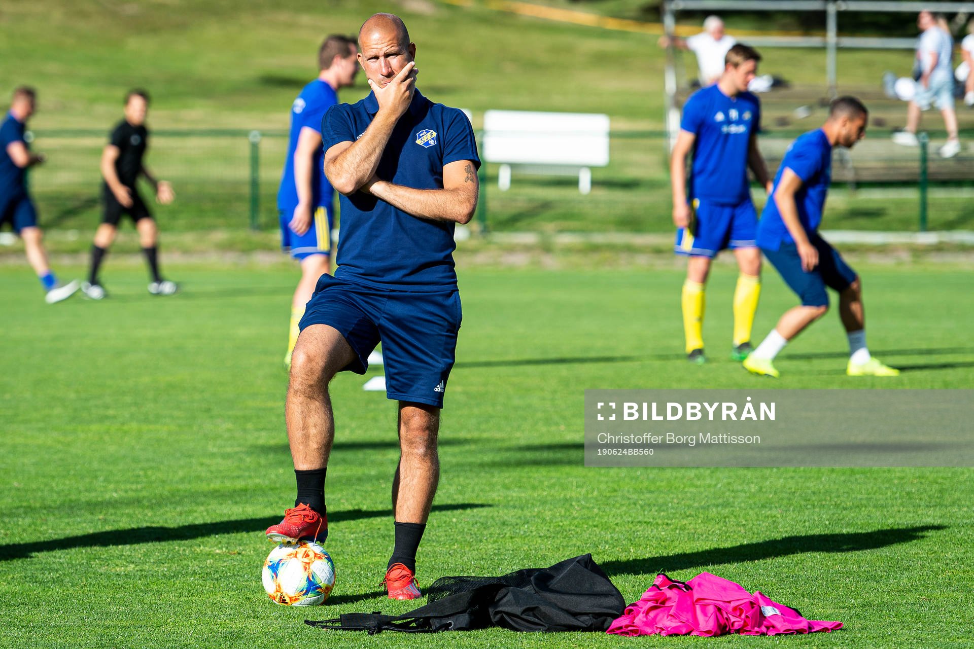 Eskilsminnes tränare Mattias Lindström