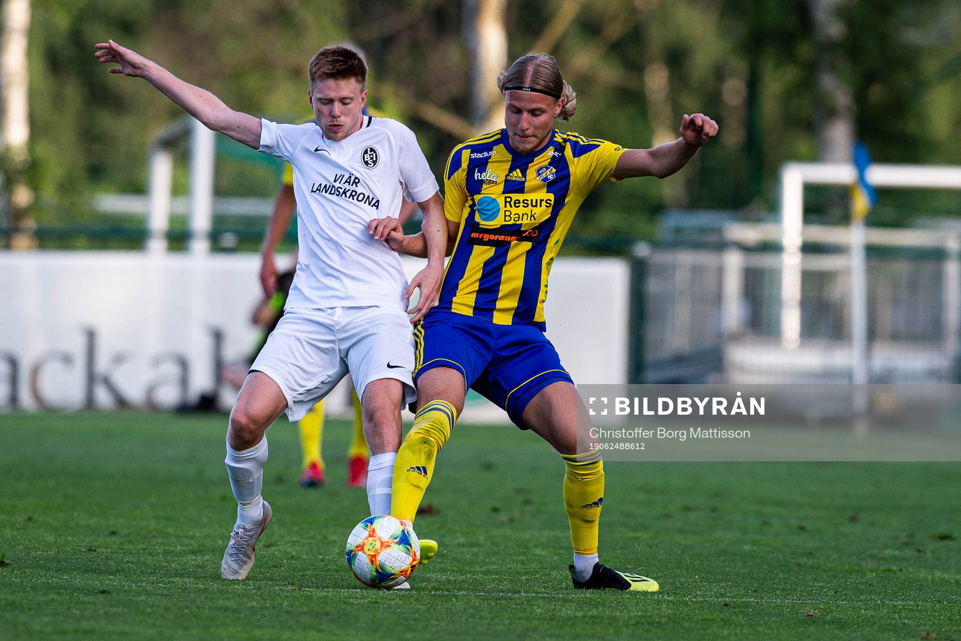 Landskronas Dennis Olofsson och Eskilsminnes Oliver Åkerman