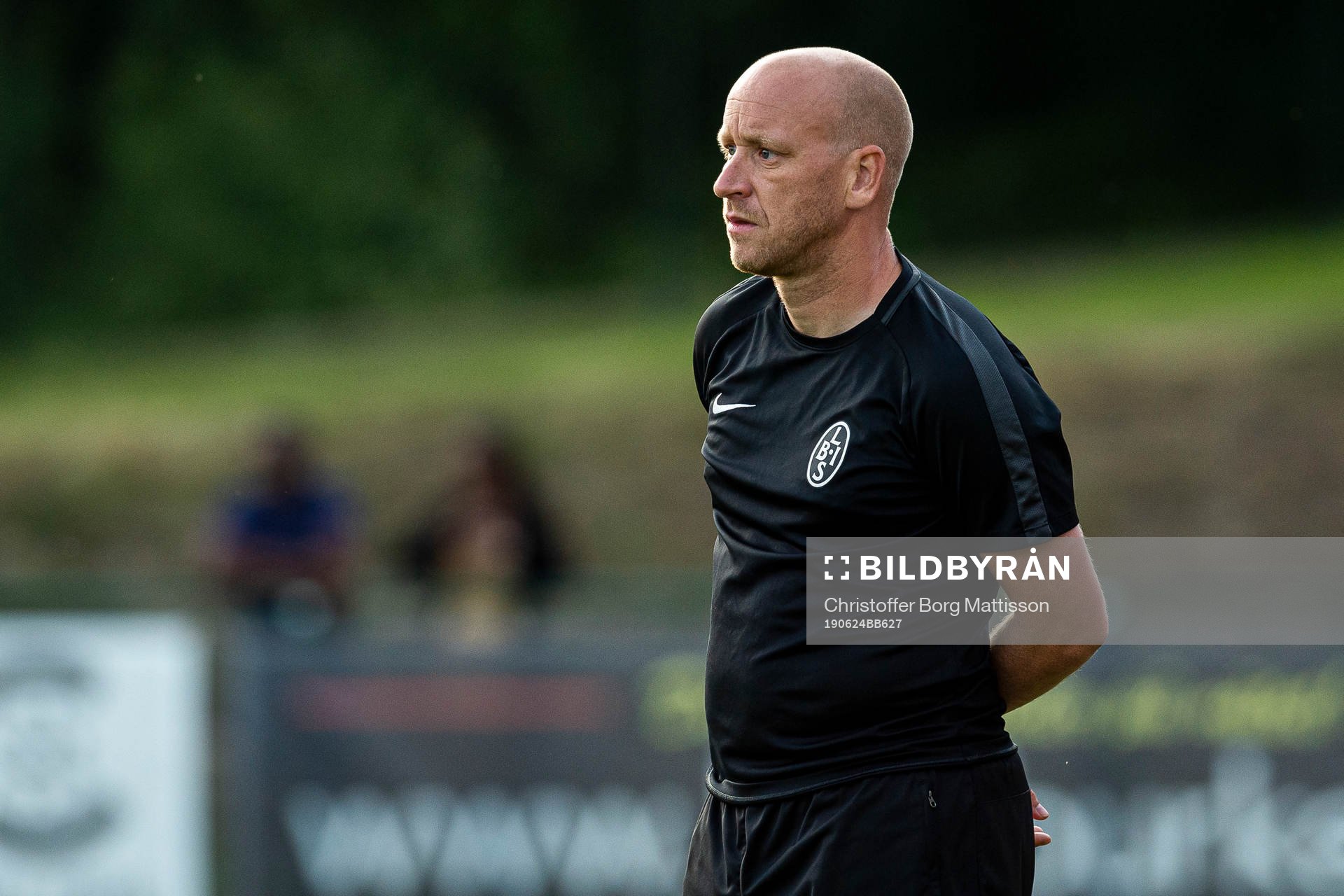 Landskronas tränare Billy Magnusson