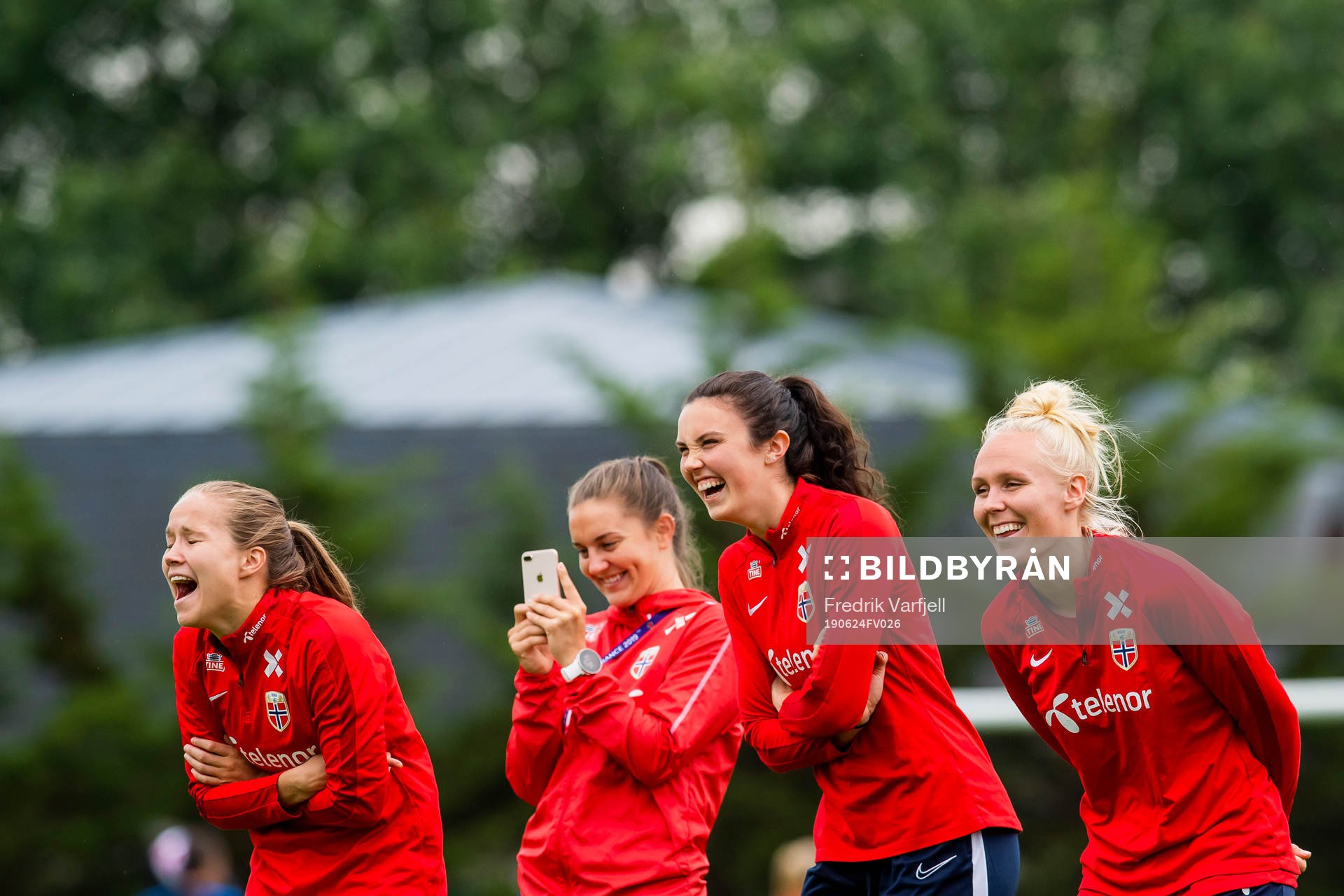 Guro Reite, Vilde Bøe Risa, Ingrid Syrstad Engen and Maria