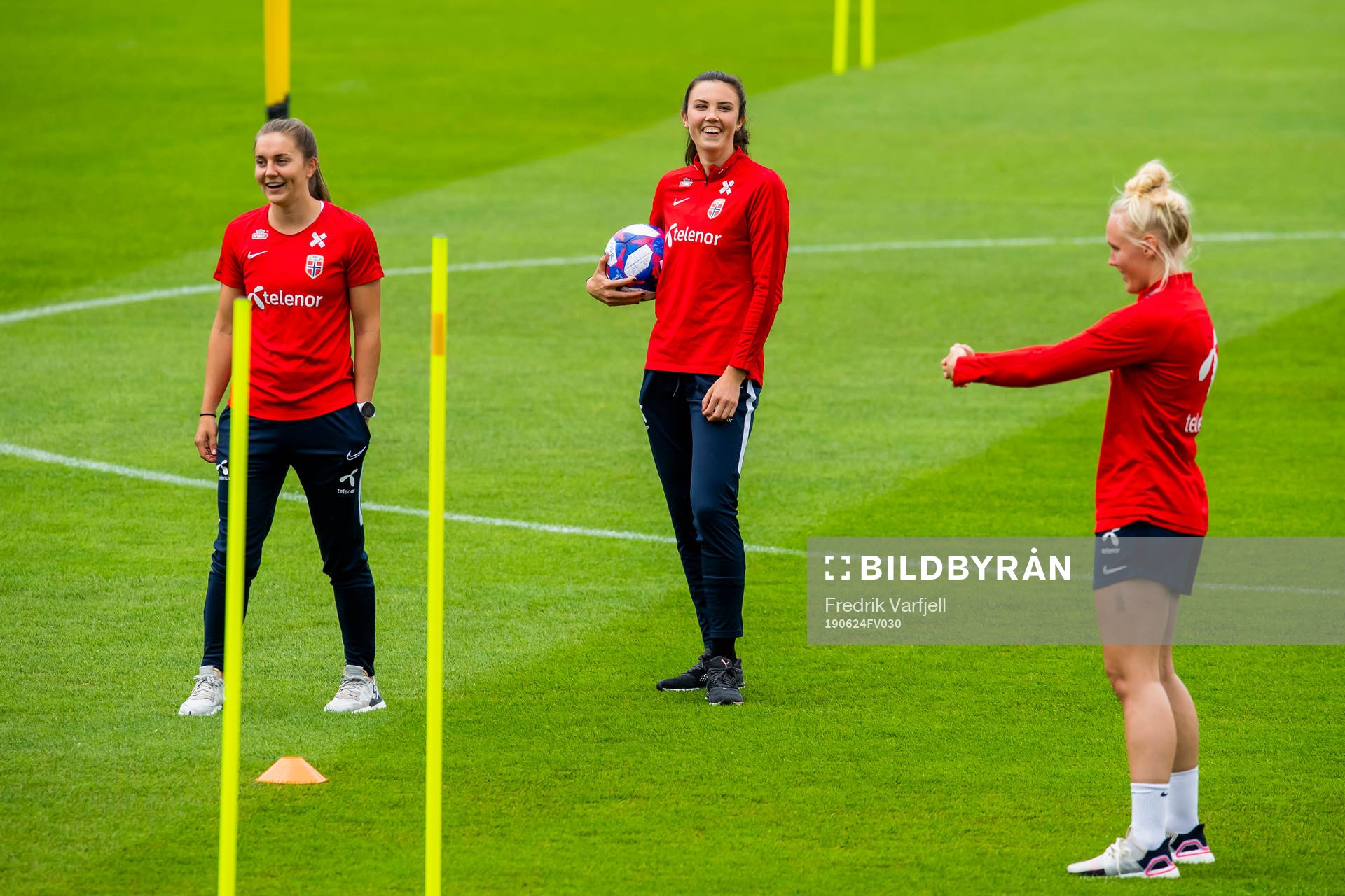 Vilde Bøe Risa, Ingrid Syrstad Engen and Maria