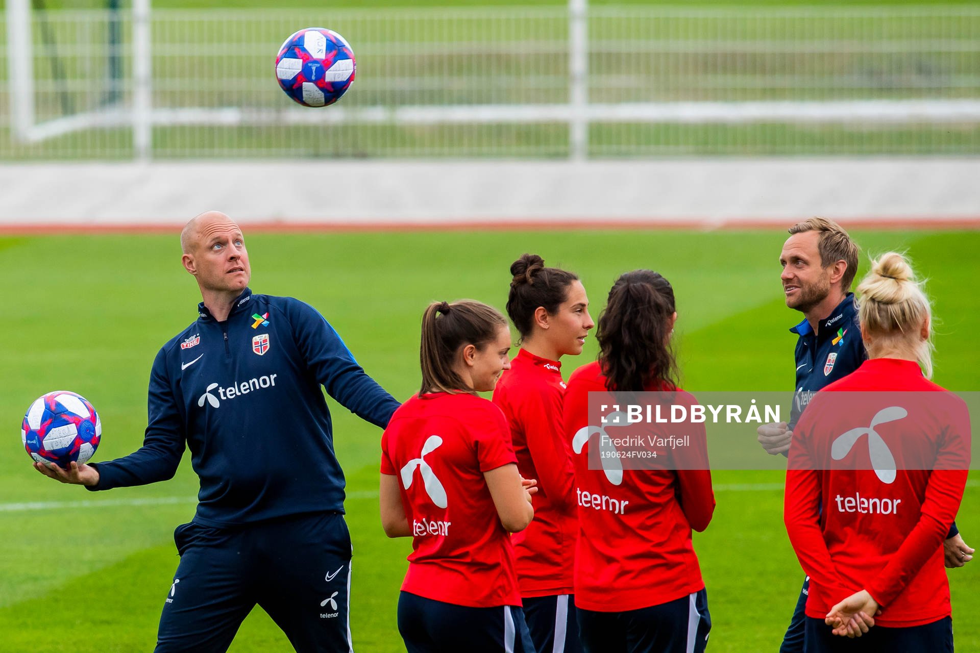 Anders Jacobson, assistant coach of Norway, and Martin