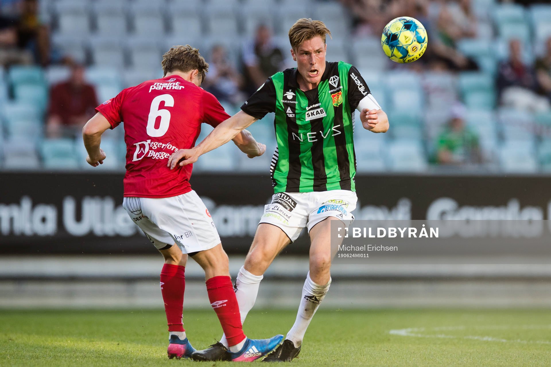 Degerfors Jakob Ortmark och GAIS Marcus Bergholtz
