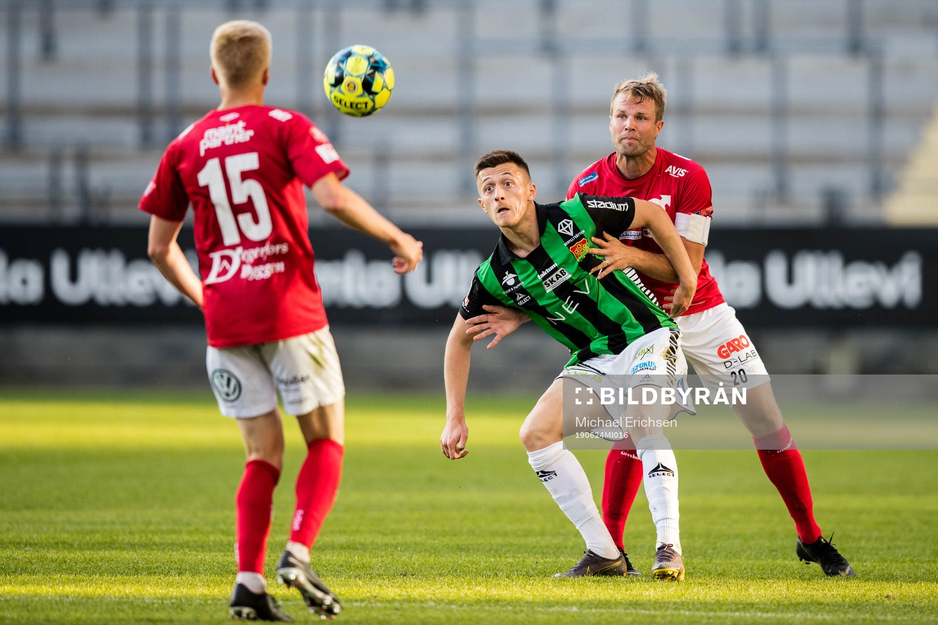 GAIS Leonard Pllana och Degerfors Christoffer Wiktorsson