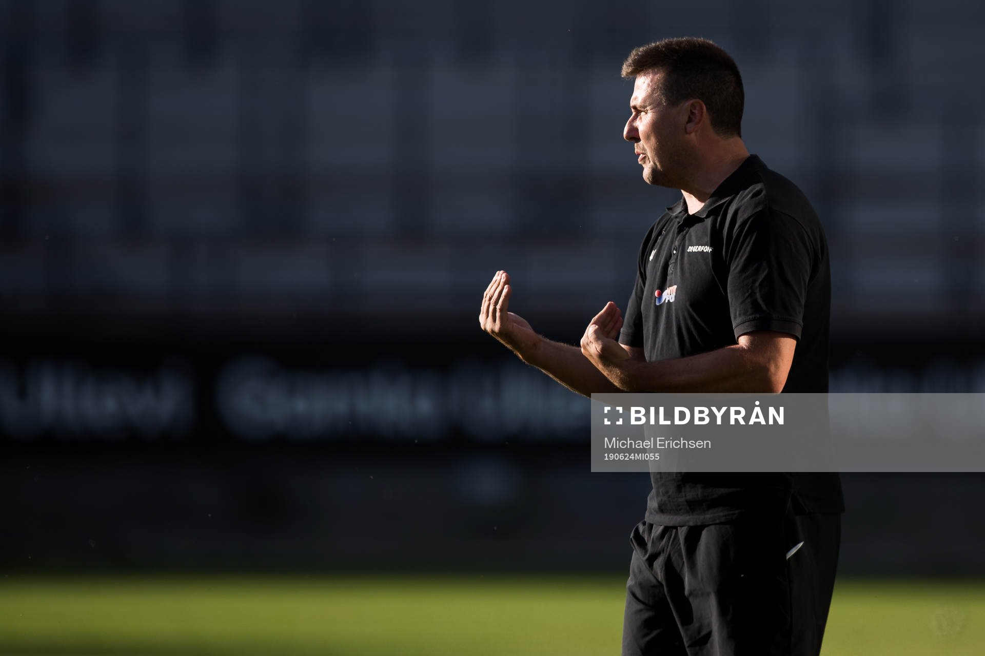 Degerfors tränare Stefan Jacobsson