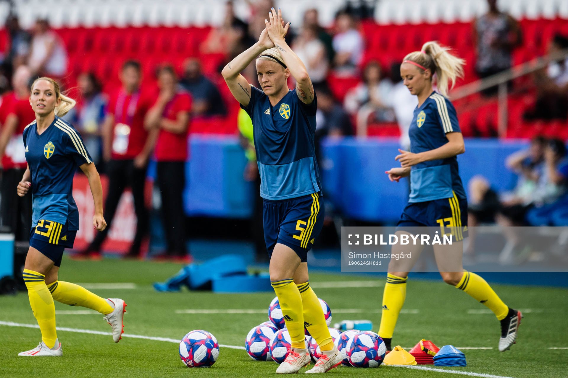 Nilla Fischer of Sweden