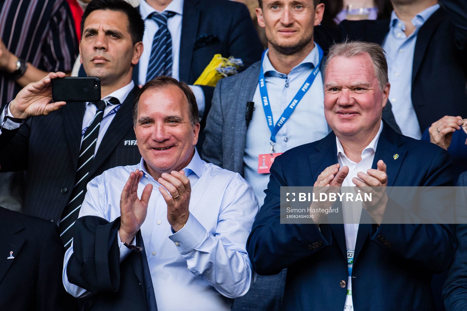 Prime Minister of Sweden Stefan Löfven and President os