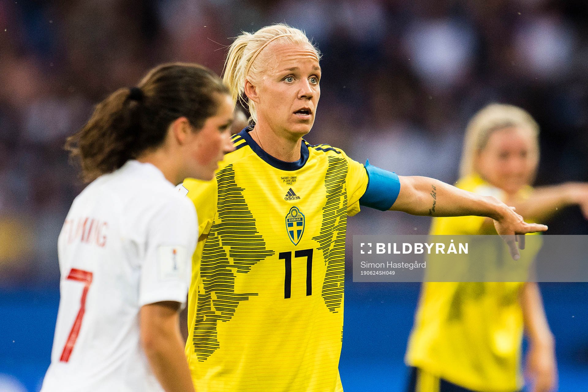 Caroline Seger of Sweden