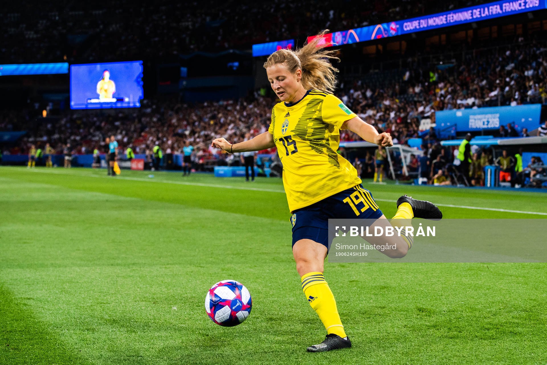 Anna Anvegård of Sweden