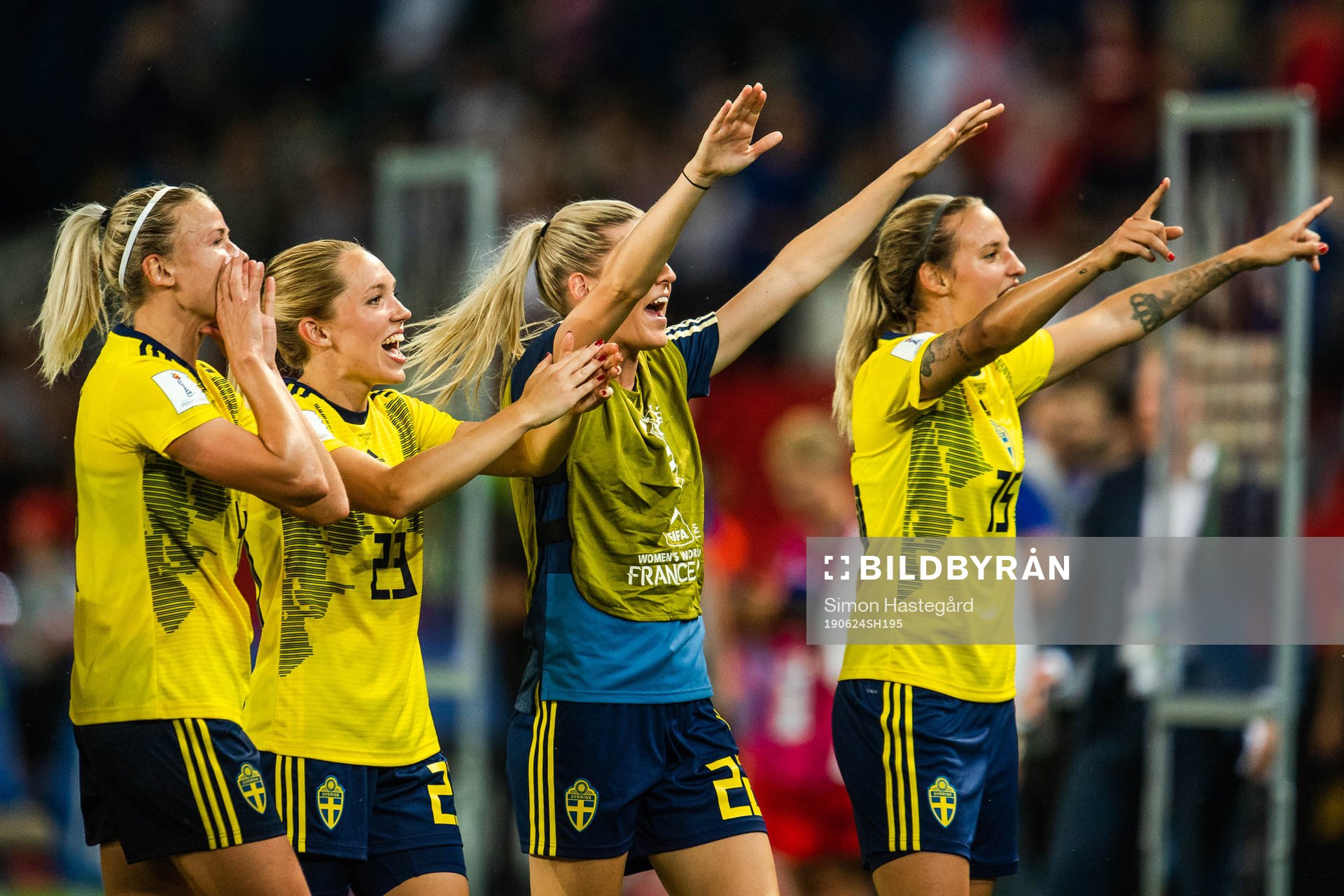 Hanna Glas , Elin Rubensson , Olivia Schough and Nathalie
